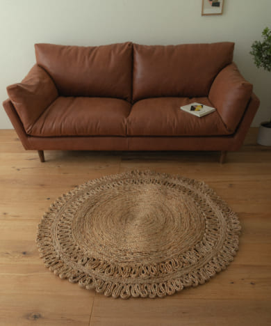 a.depeche　jute rug 2524 circle