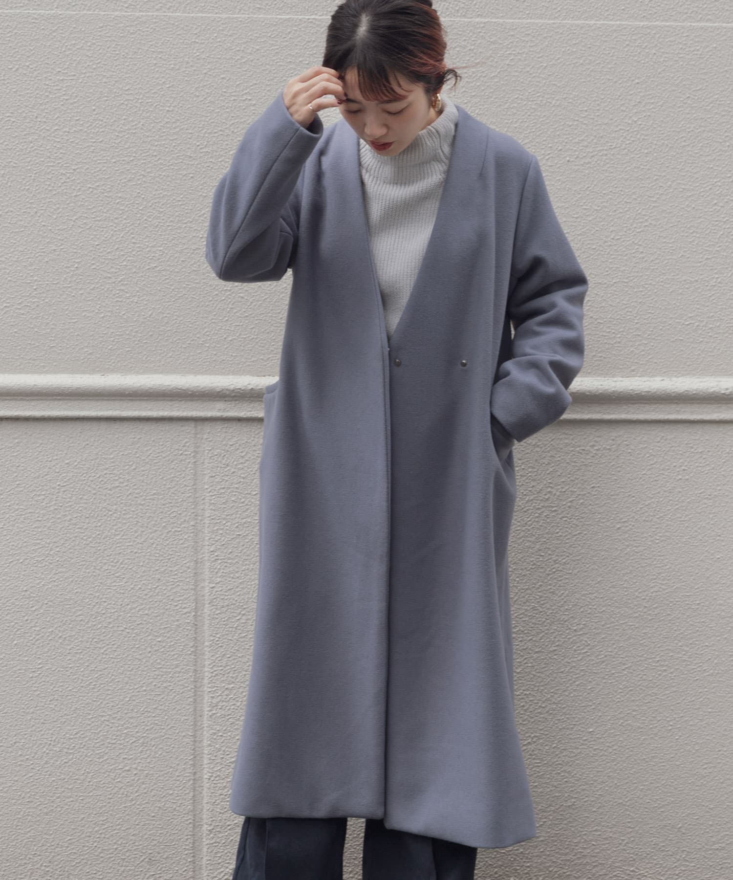 ウールミックスノーカラーコート[IT17-27A004]｜URBAN RESEARCH公式