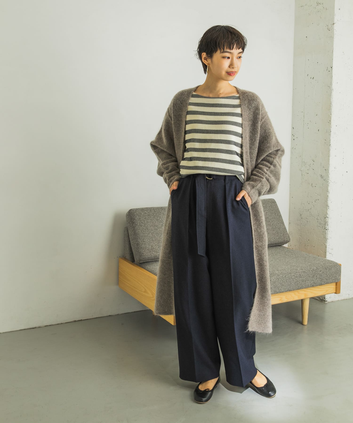 ベルト付きタックパンツ[UR17-24N005]｜URBAN RESEARCH公式ファッション通販