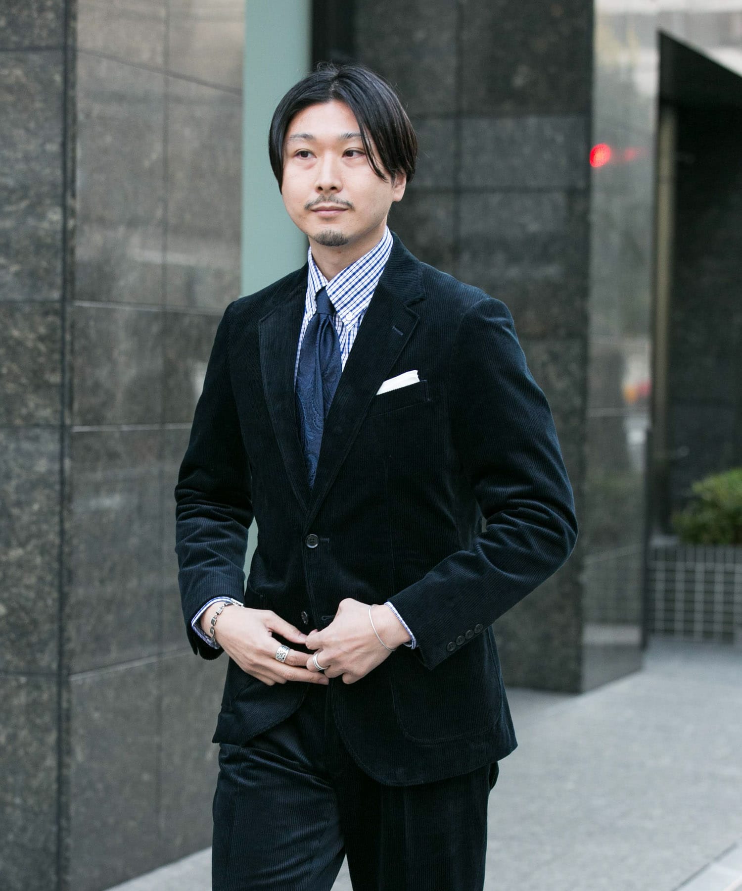 LIFE STYLE TAILOR VISCONTIコーデュロイジャケット[DT17-18L512 ...