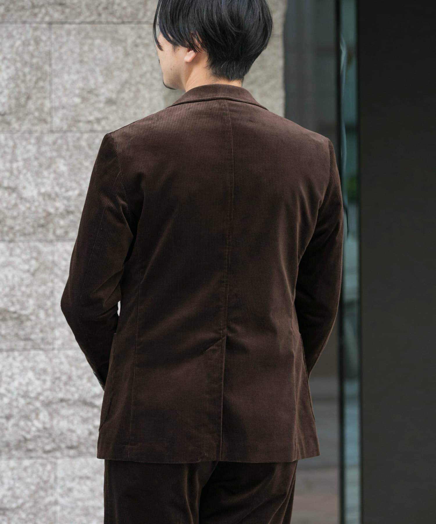 LIFE STYLE TAILOR VISCONTIコーデュロイジャケット[DT17-18L512 ...