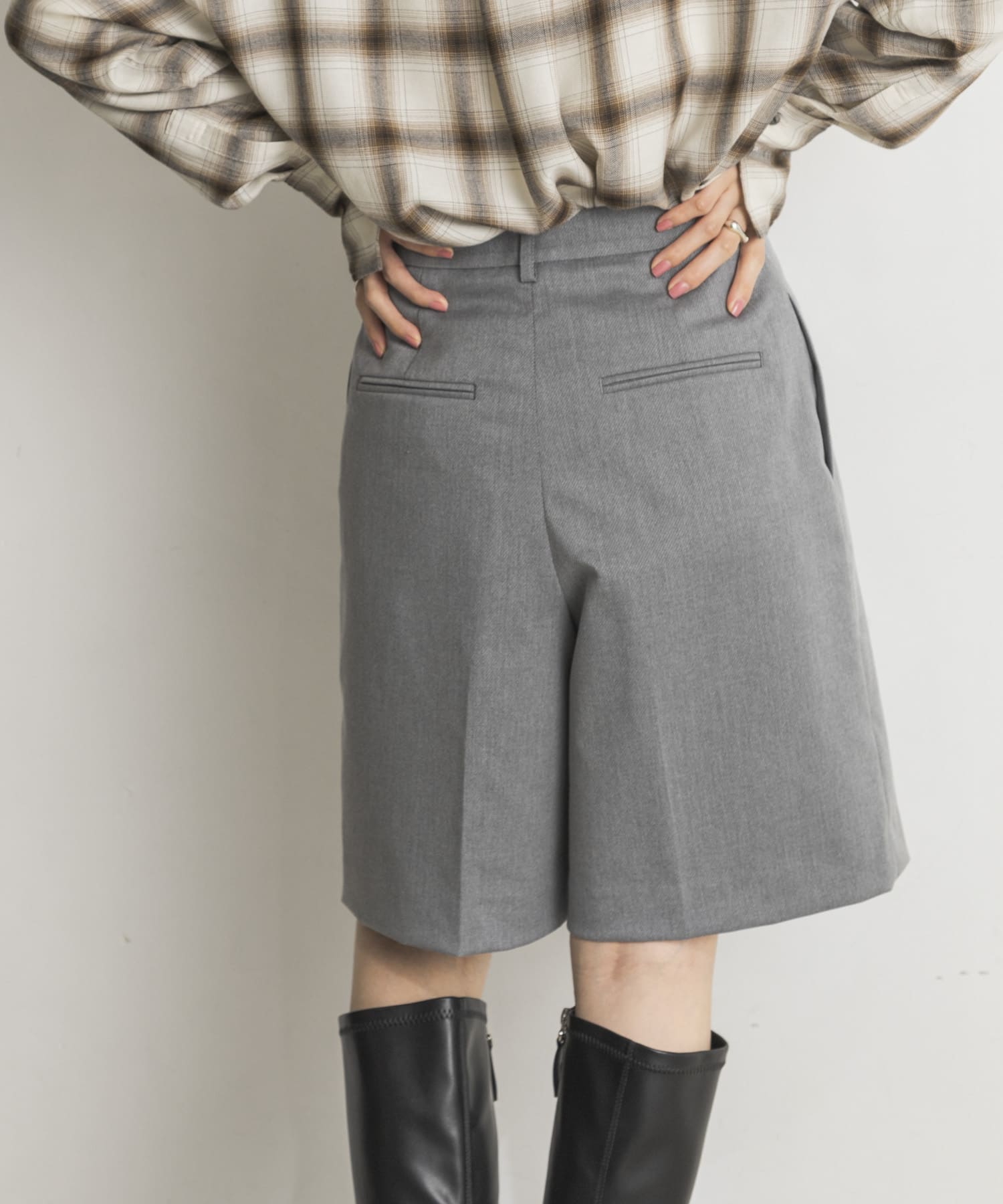 シャンブレーツイルタックハーフパンツ[UR17-24F012]｜URBAN RESEARCH公式ファッション通販