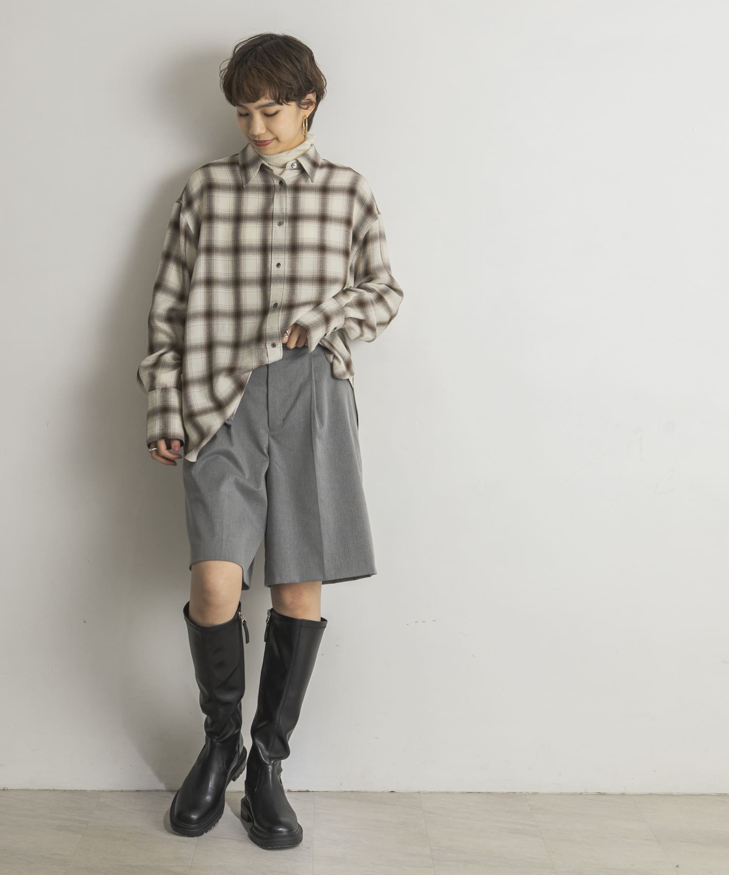 シャンブレーツイルタックハーフパンツ[UR17-24F012]｜URBAN RESEARCH公式ファッション通販