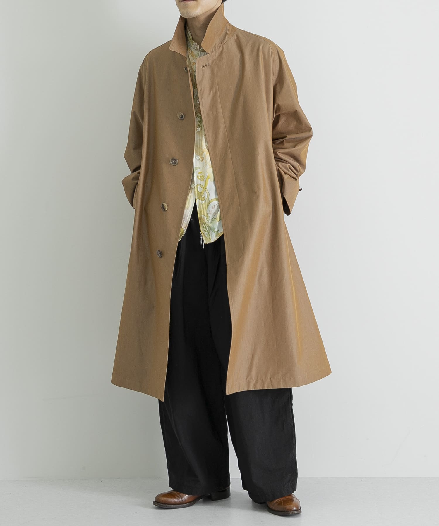 A.PRESSE 21AW Balmacaan Coat バルマカーンコート