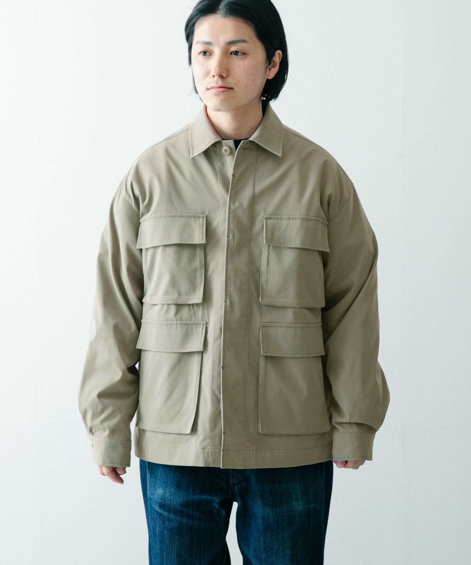 クールタッチ ミリタリージャケット[IT24-17C009]｜URBAN RESEARCH公式ファッション通販