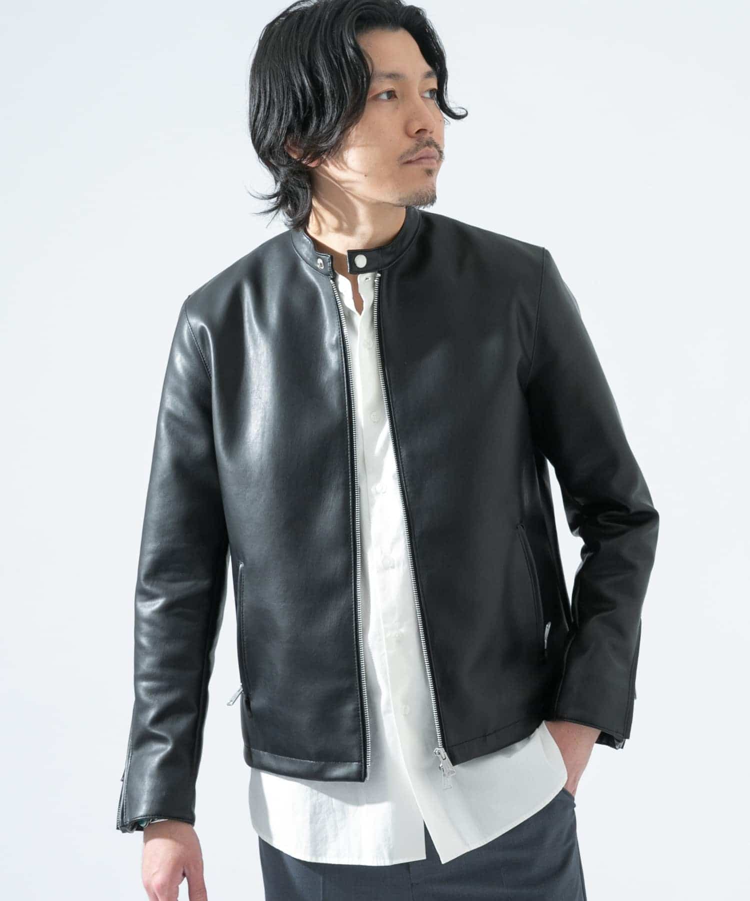 theory 試着のみ レザージャケット S 人気販売店 www.esn-spain.org