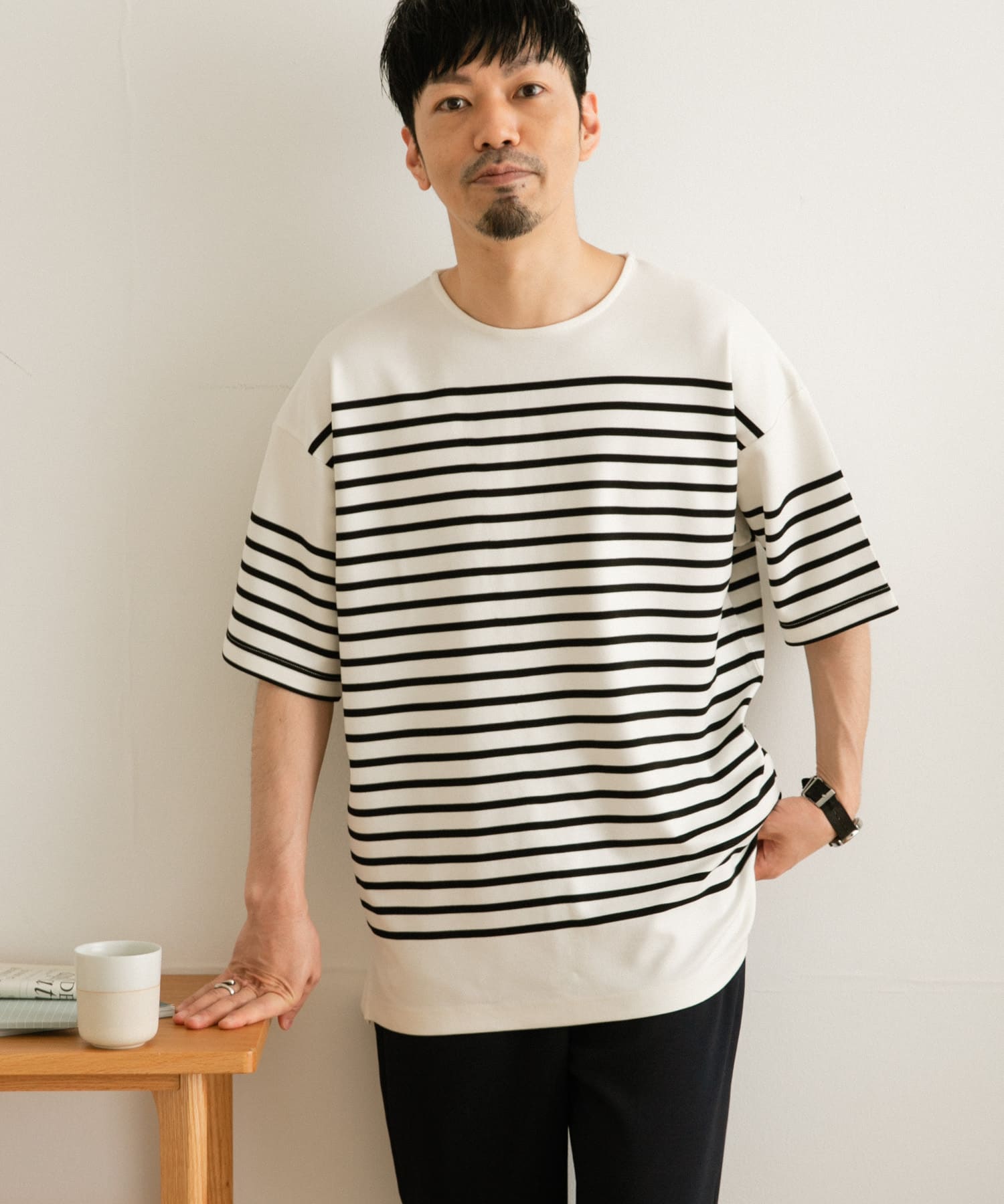 オーバーサイズボーダー 半袖Tシャツ[IT25-11A047]｜URBAN RESEARCH公式ファッション通販