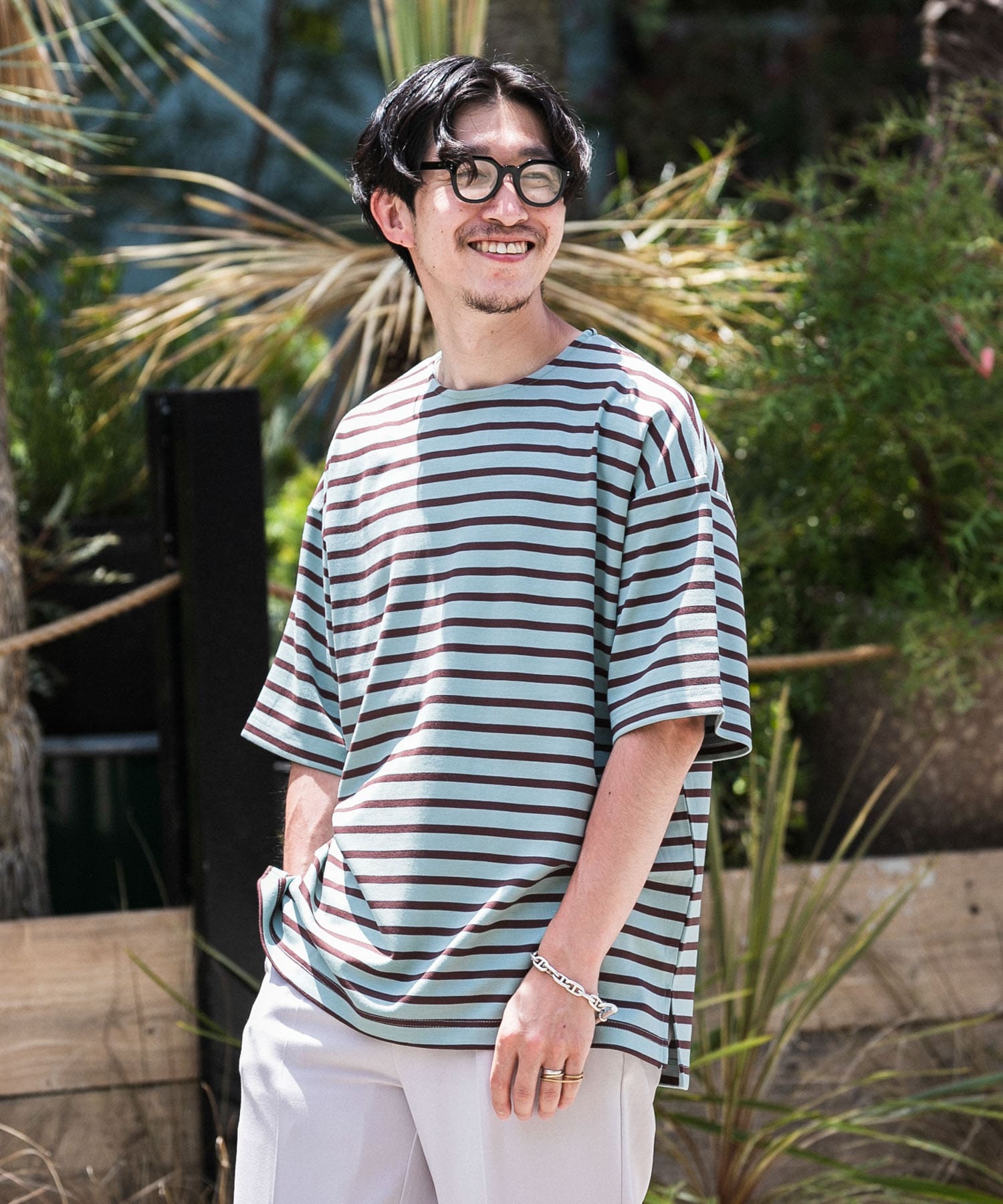 オーバーサイズボーダー 半袖Tシャツ[IT25-11A047]｜URBAN RESEARCH公式ファッション通販
