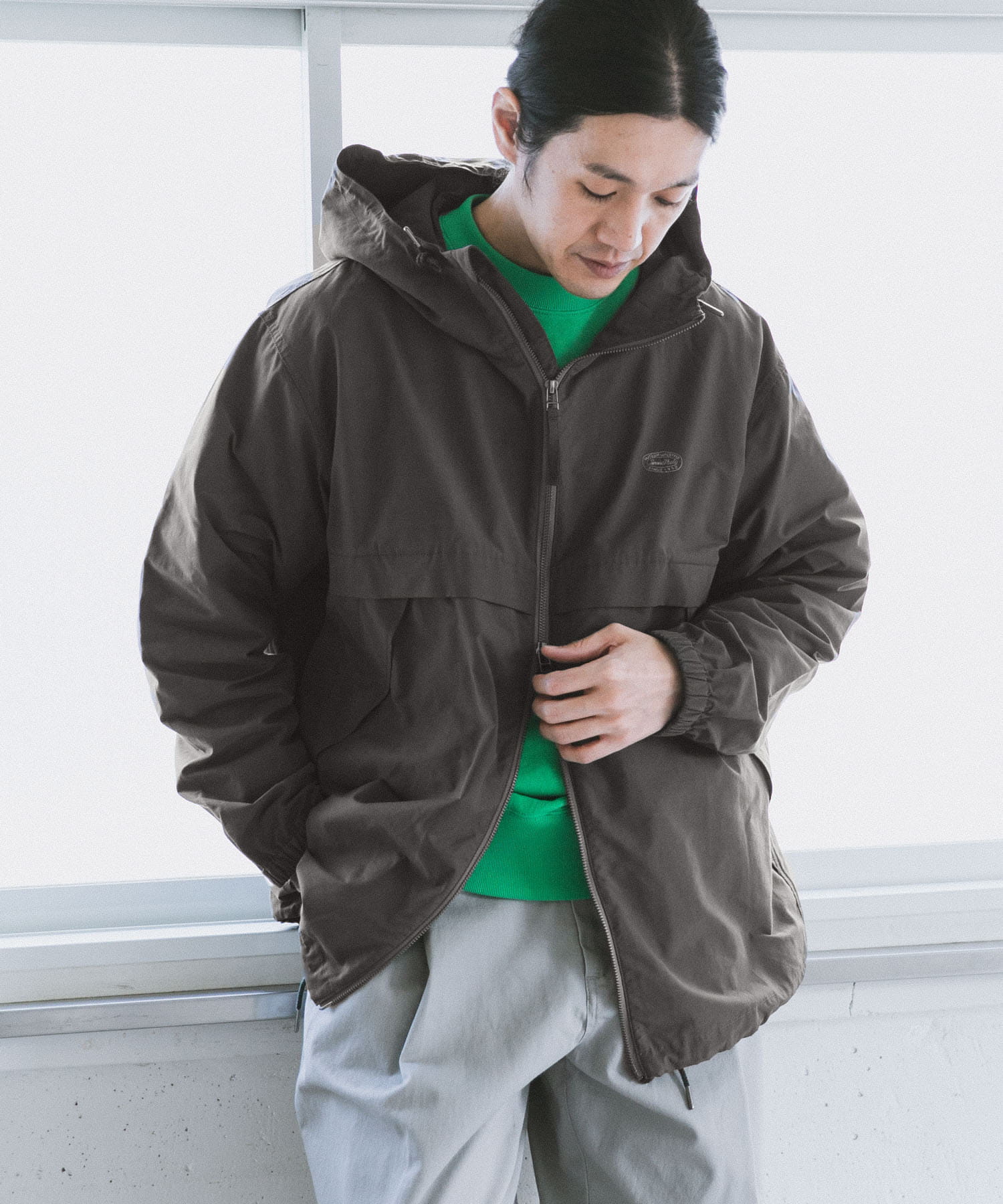 別注』snow peak apparel×DOORS Weather Light Parka[URJK22SU001DM24