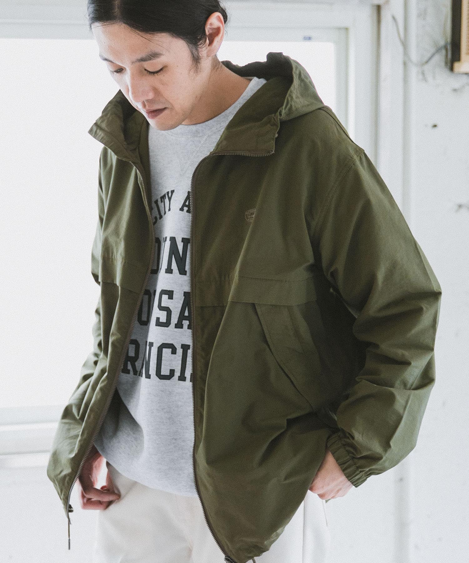 別注』snow peak apparel×DOORS Weather Light Parka[URJK22SU001DM24 ...