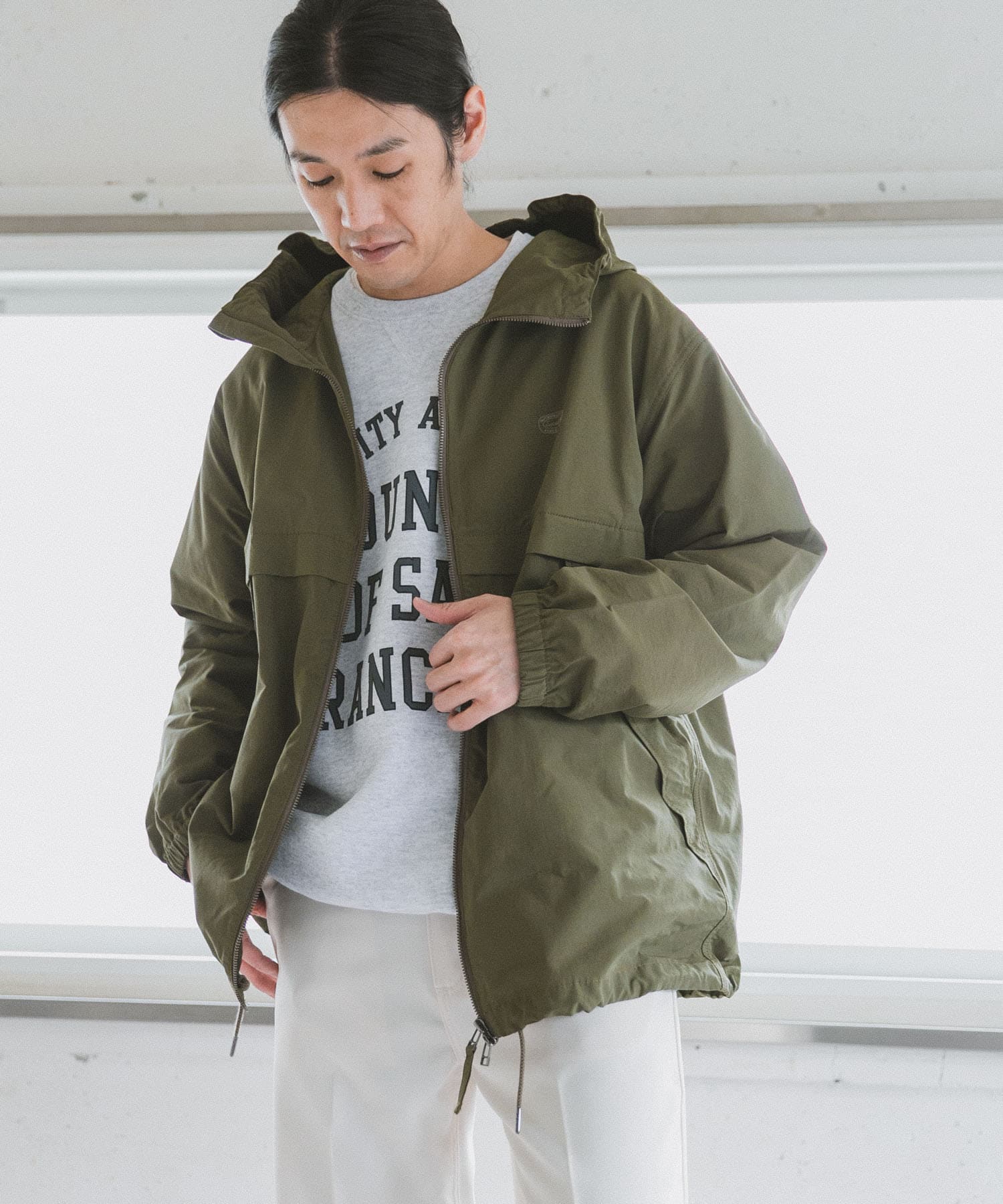 別注』snow peak apparel×DOORS Weather Light Parka[URJK22SU001DM24