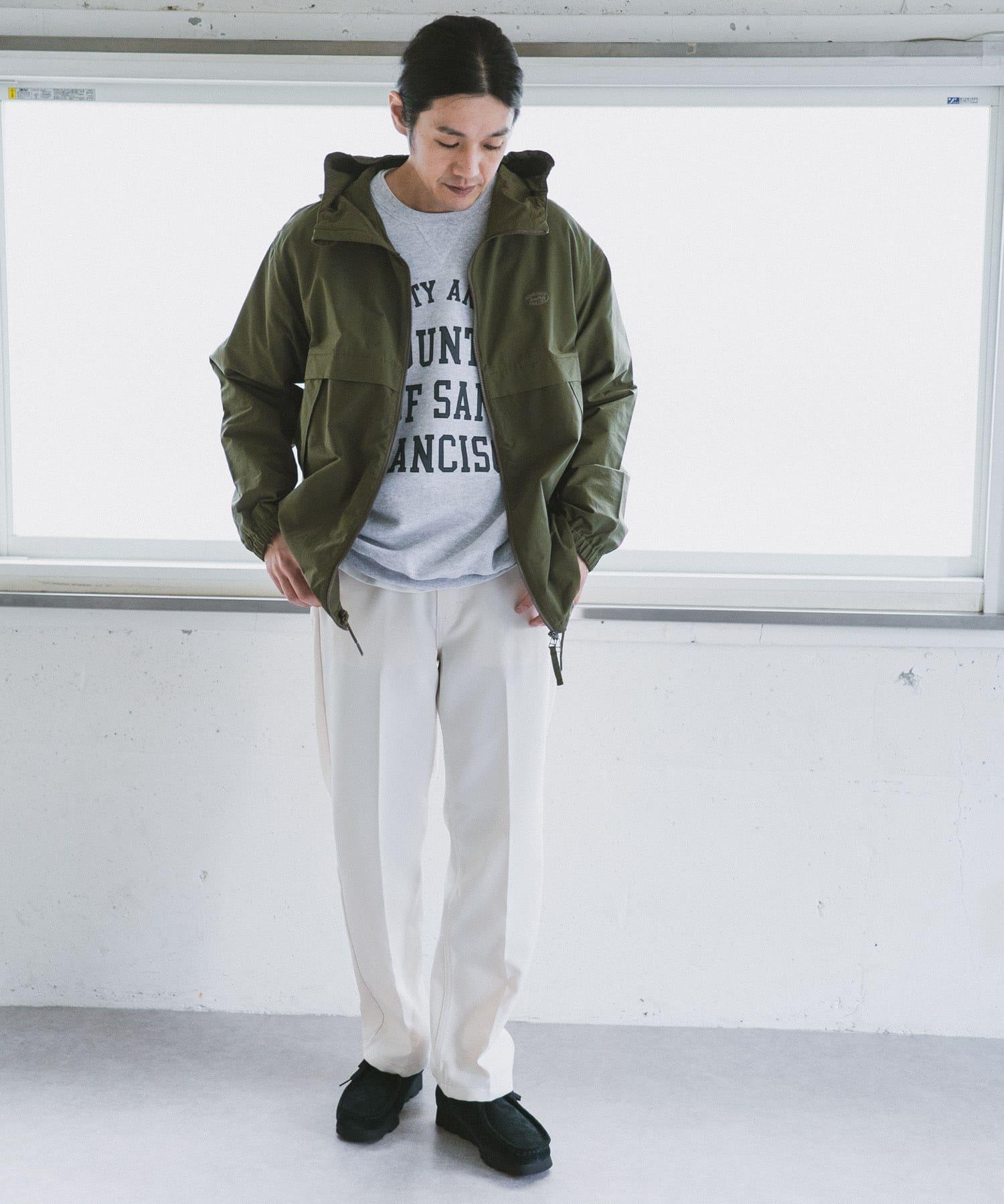 別注』snow peak apparel×DOORS Weather Light Parka[URJK22SU001DM24
