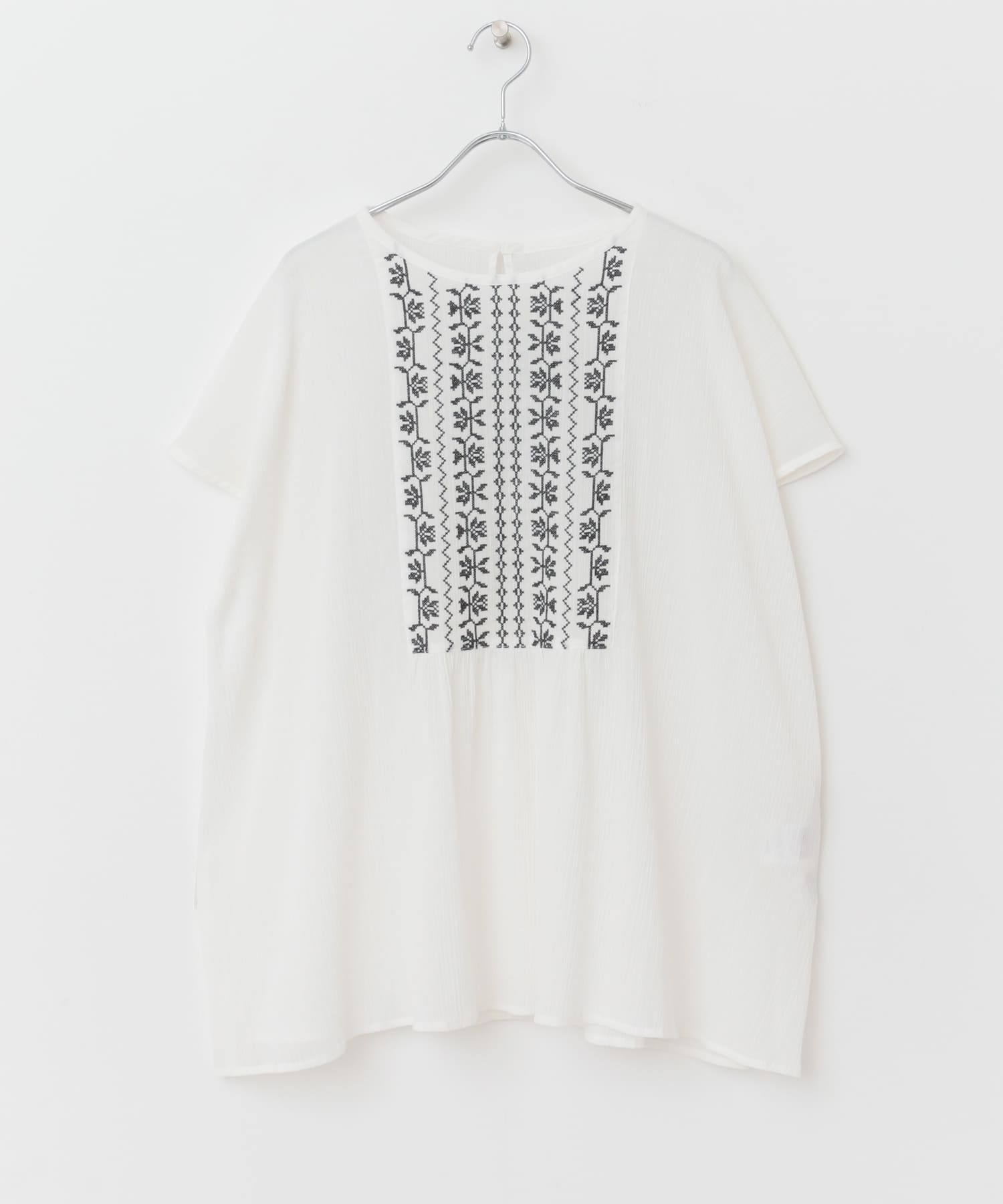 クロスステッチ刺繍フレンチブラウス[DR25-23E116]｜URBAN RESEARCH公式ファッション通販