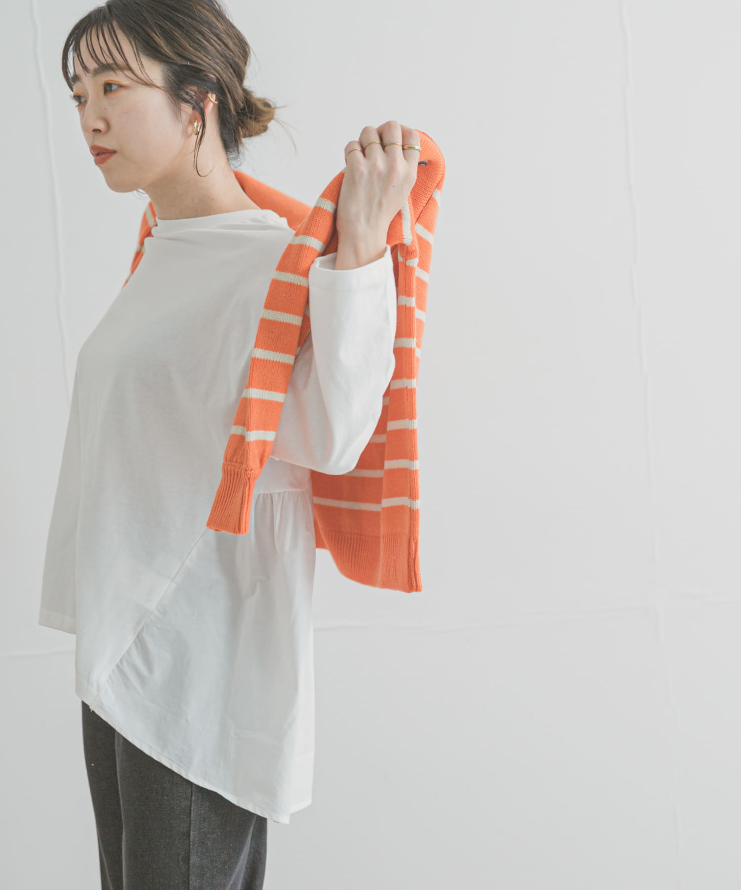 バックギャザーロングTシャツ[IT26-21A005]｜URBAN RESEARCH公式ファッション通販