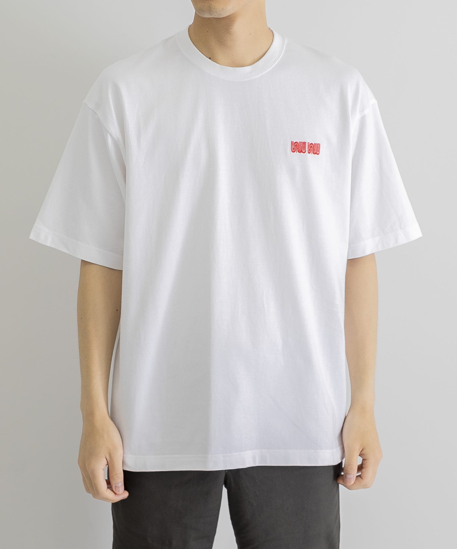 スタイル私物SEE SEE BIG POCKET T-SHIRTS - Tシャツ/カットソー(半袖