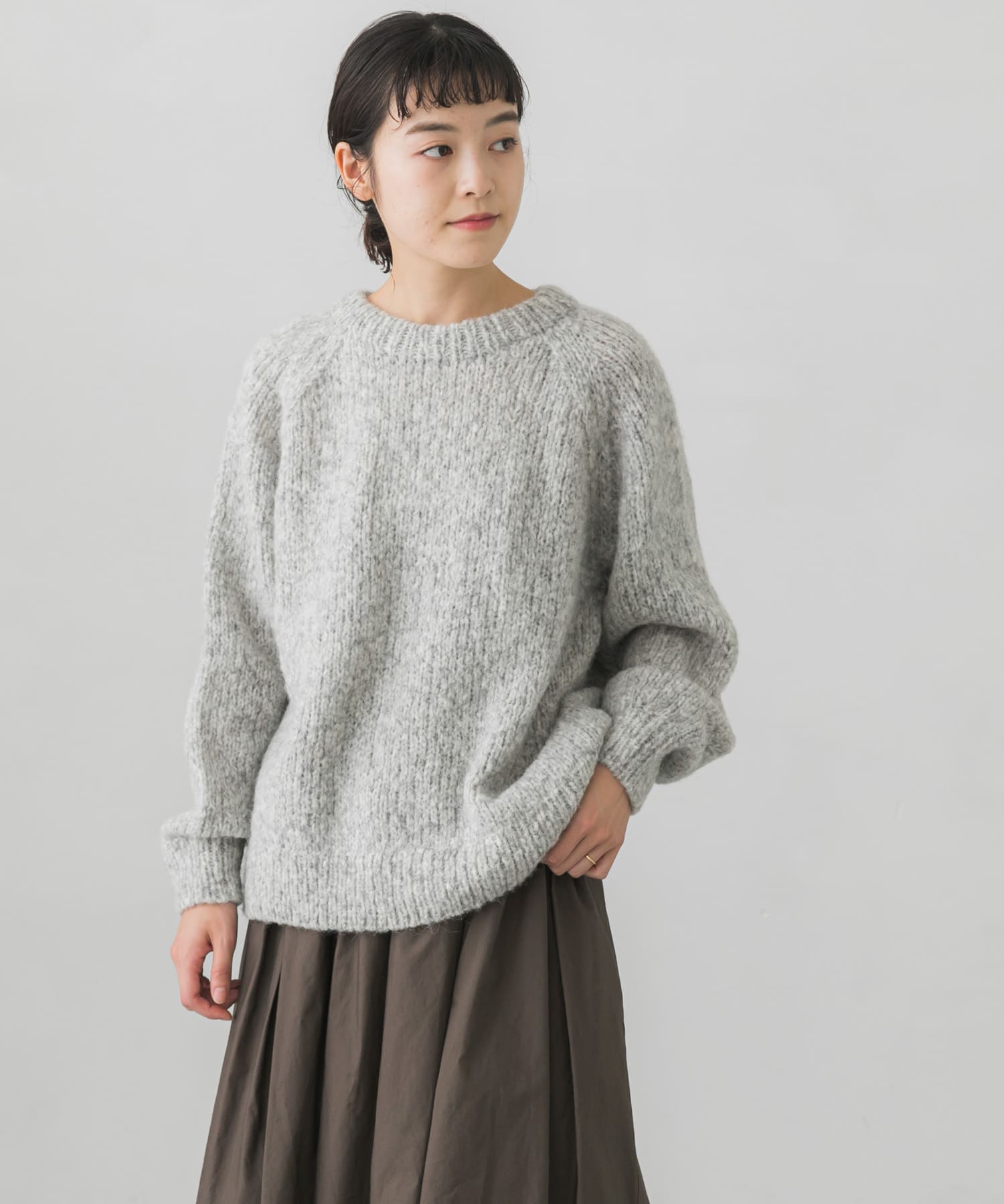 アルパカウールラグランニット[GA27-22M008]｜URBAN RESEARCH公式