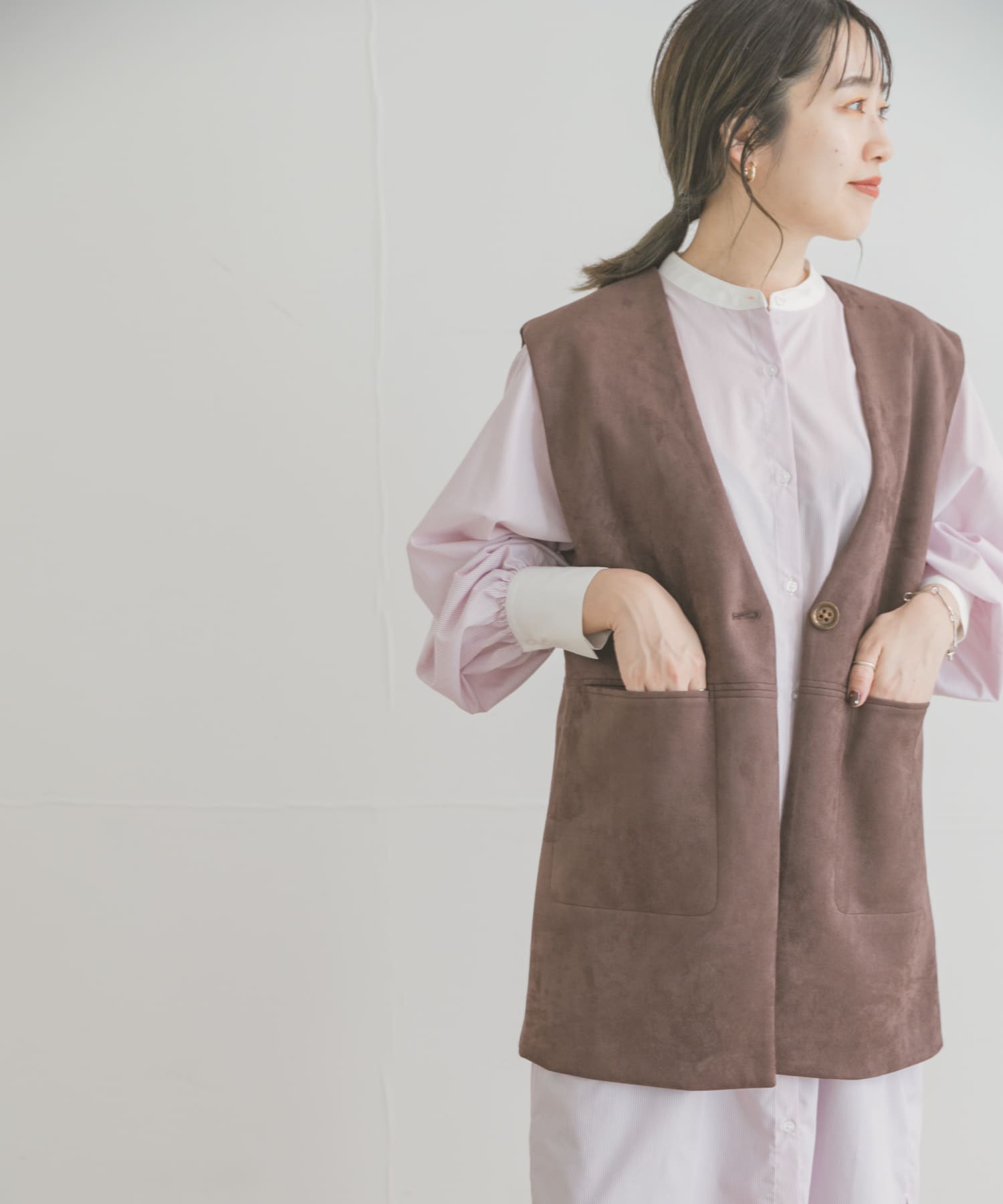 バンドカラーシャツワンピース[IT26-26A004]｜URBAN RESEARCH公式 