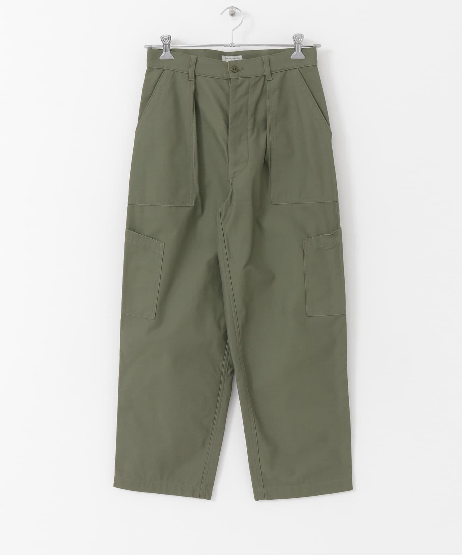 バックサテンUTILITY TROUSERS by SHIOTA[UR26-14B007]｜URBAN