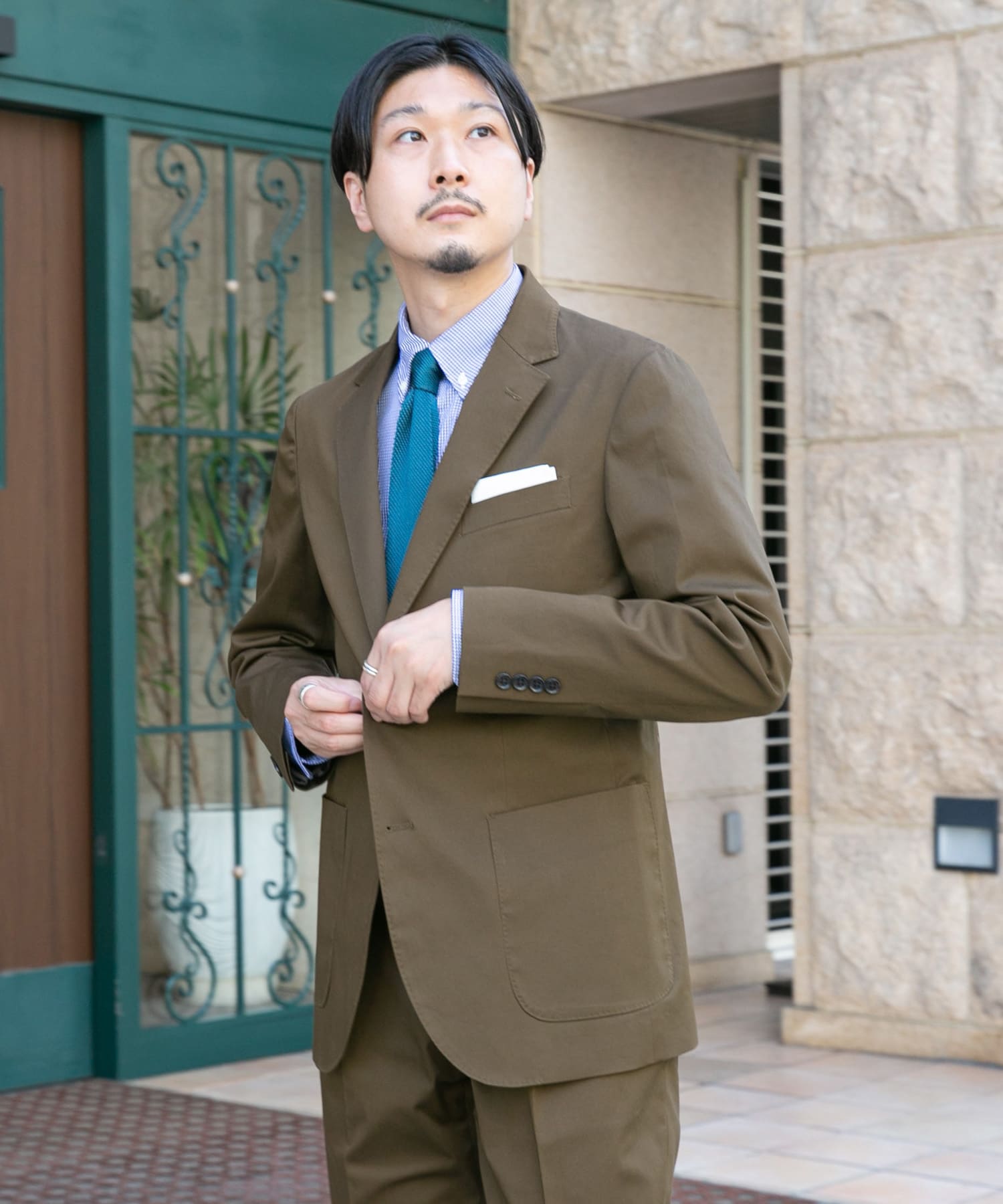 LIFE STYLE TAILOR ストレッチコットンジャケット[DT26-18L503]｜URBAN