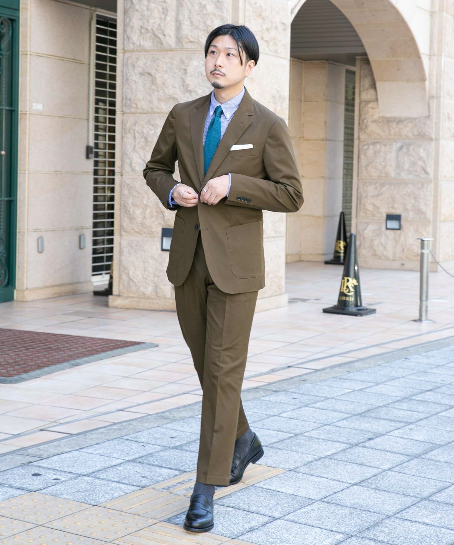 LIFE STYLE TAILOR ストレッチコットンジャケット[DT26-18L503]｜URBAN