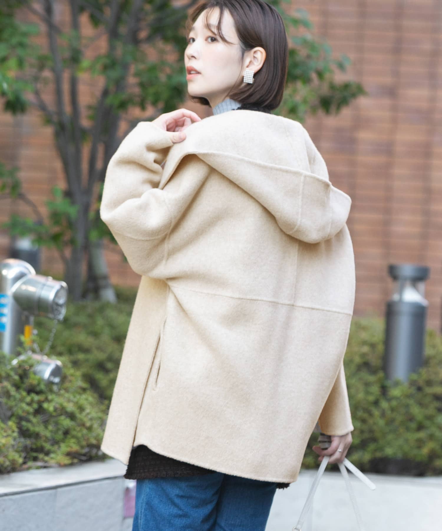 F by ROSSO リバーフードショートコート[RA27-27F703]｜URBAN RESEARCH 