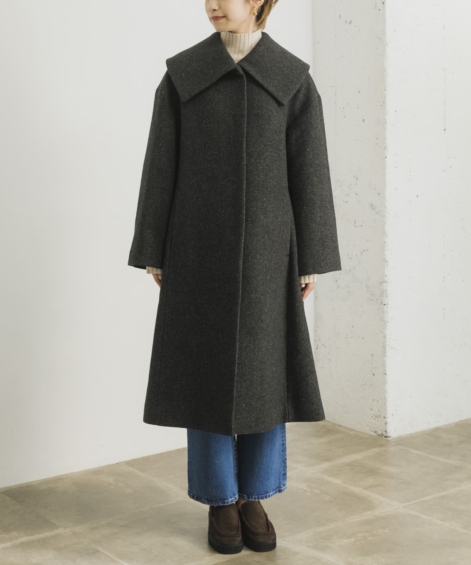 和風 アーバンリサーチ ビッグカラーコート | giulianacividanes.com.br