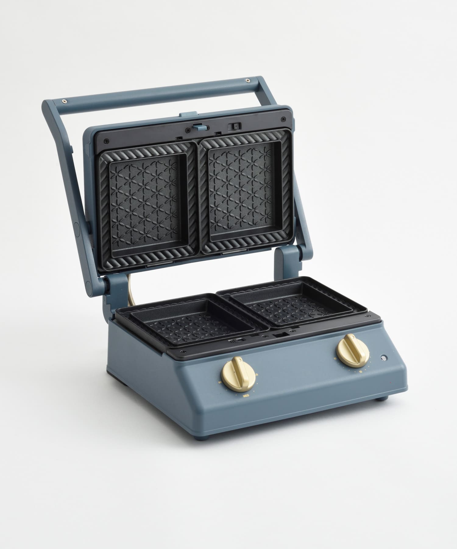 【美品】BRUNO ダブルグリルサンドメーカー グレー BRUNO BOE084-GRG GRAY グリルサンドメーカー ダブル