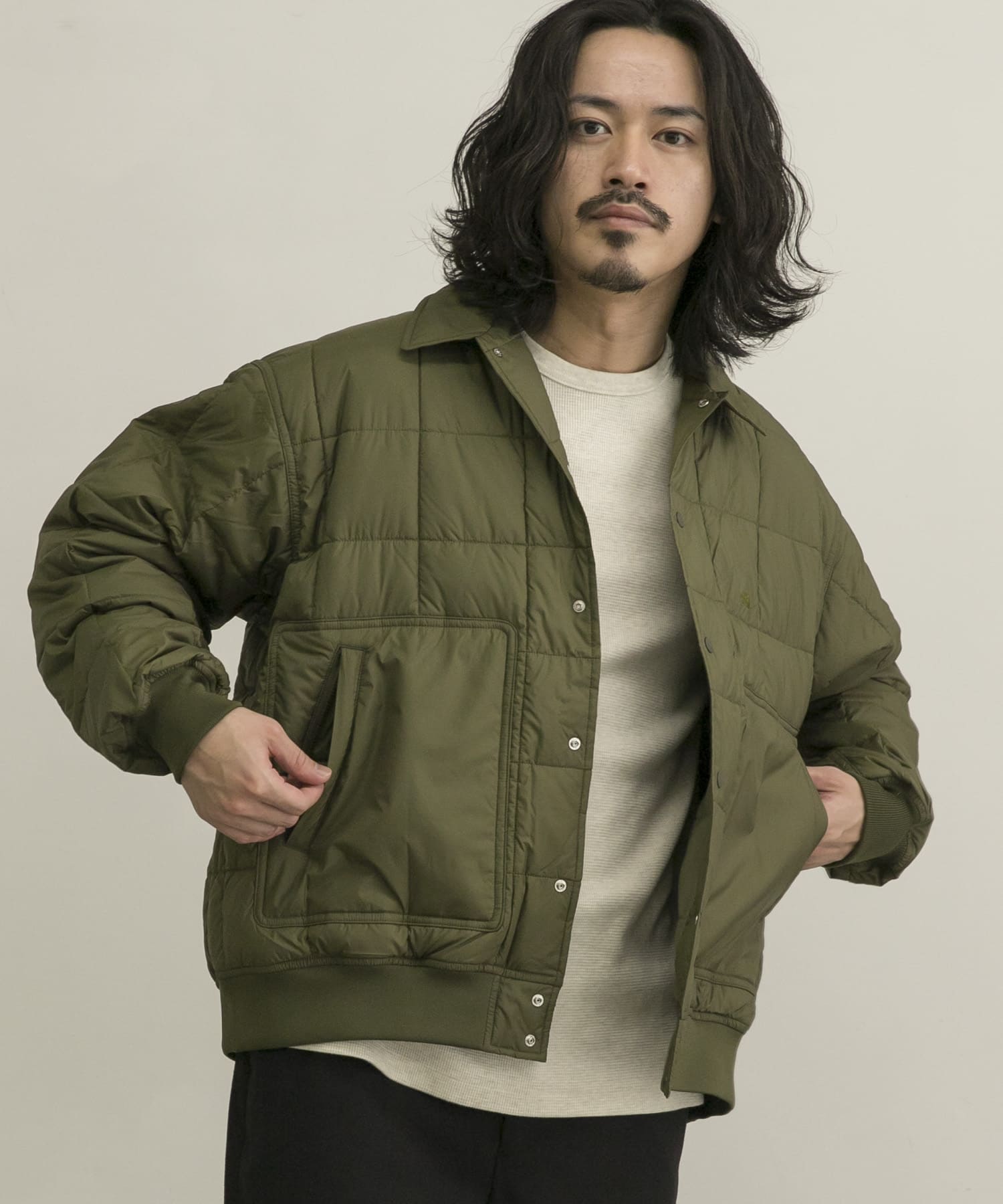 ノースフェイスパープルレーベル　ダウン　field down jacket