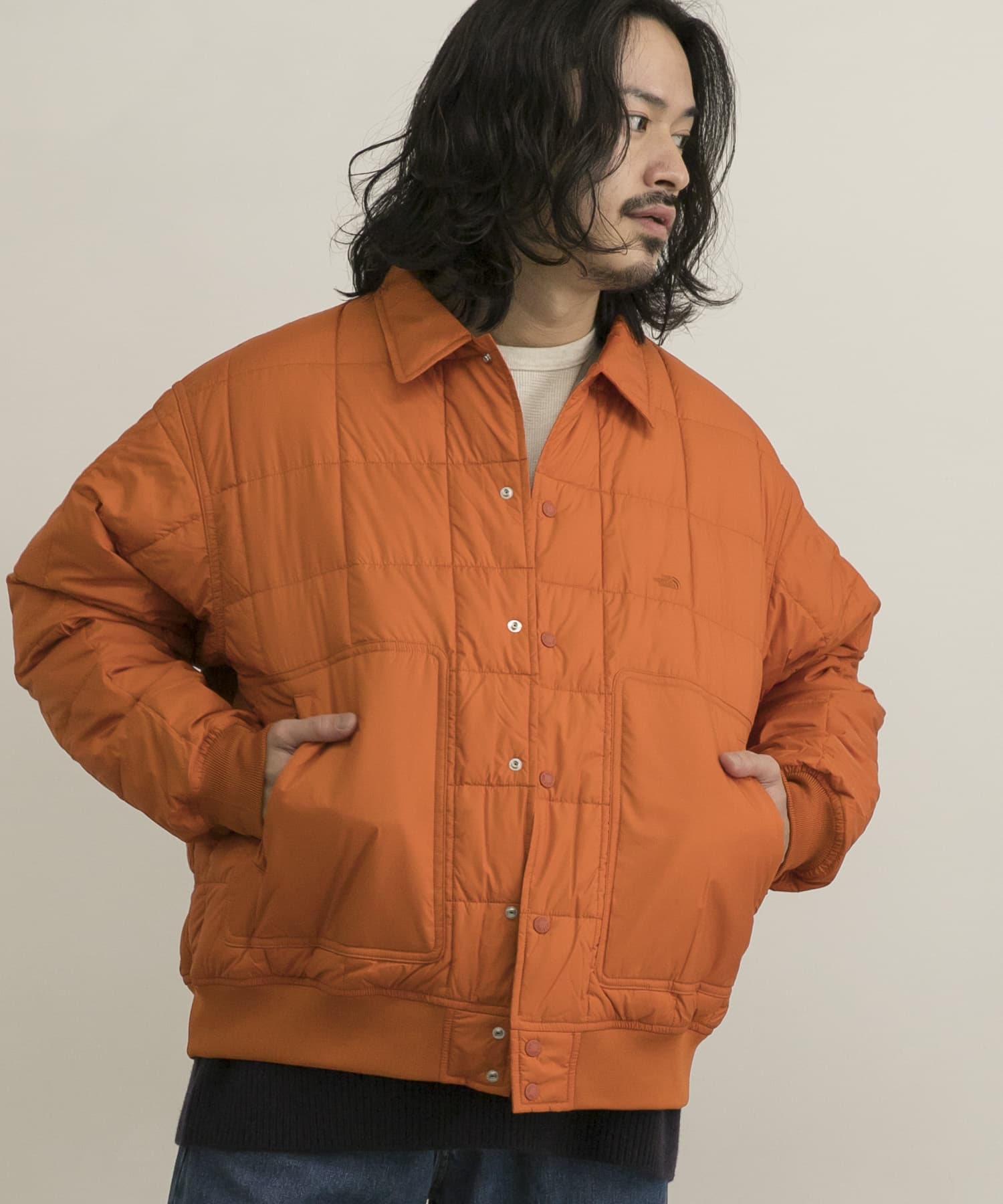 白木/黒塗り North Face Purple Label 15SS Field Coat | www