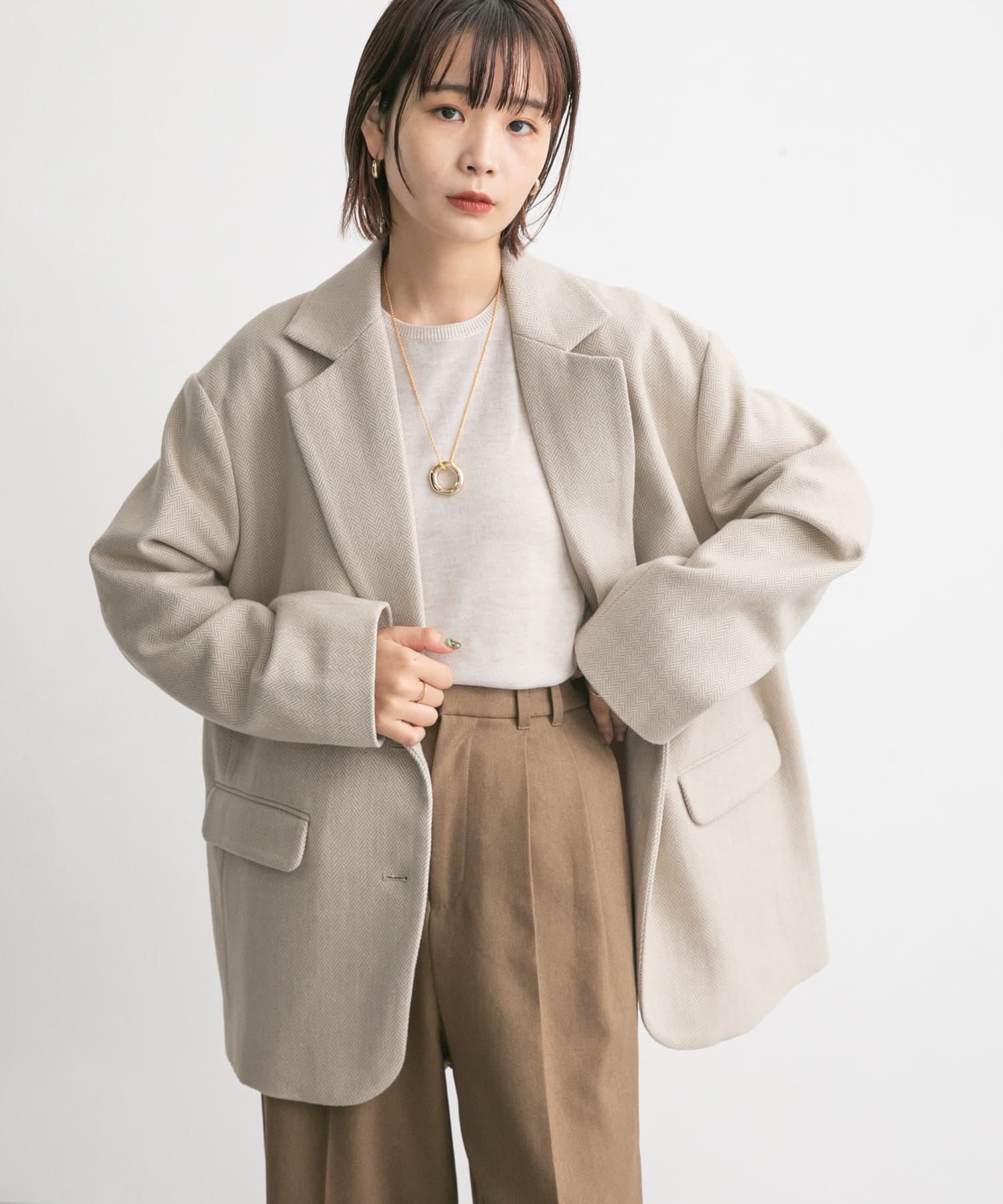 ヘリンボーンジャケットコート[KB27-27V210]｜URBAN RESEARCH公式