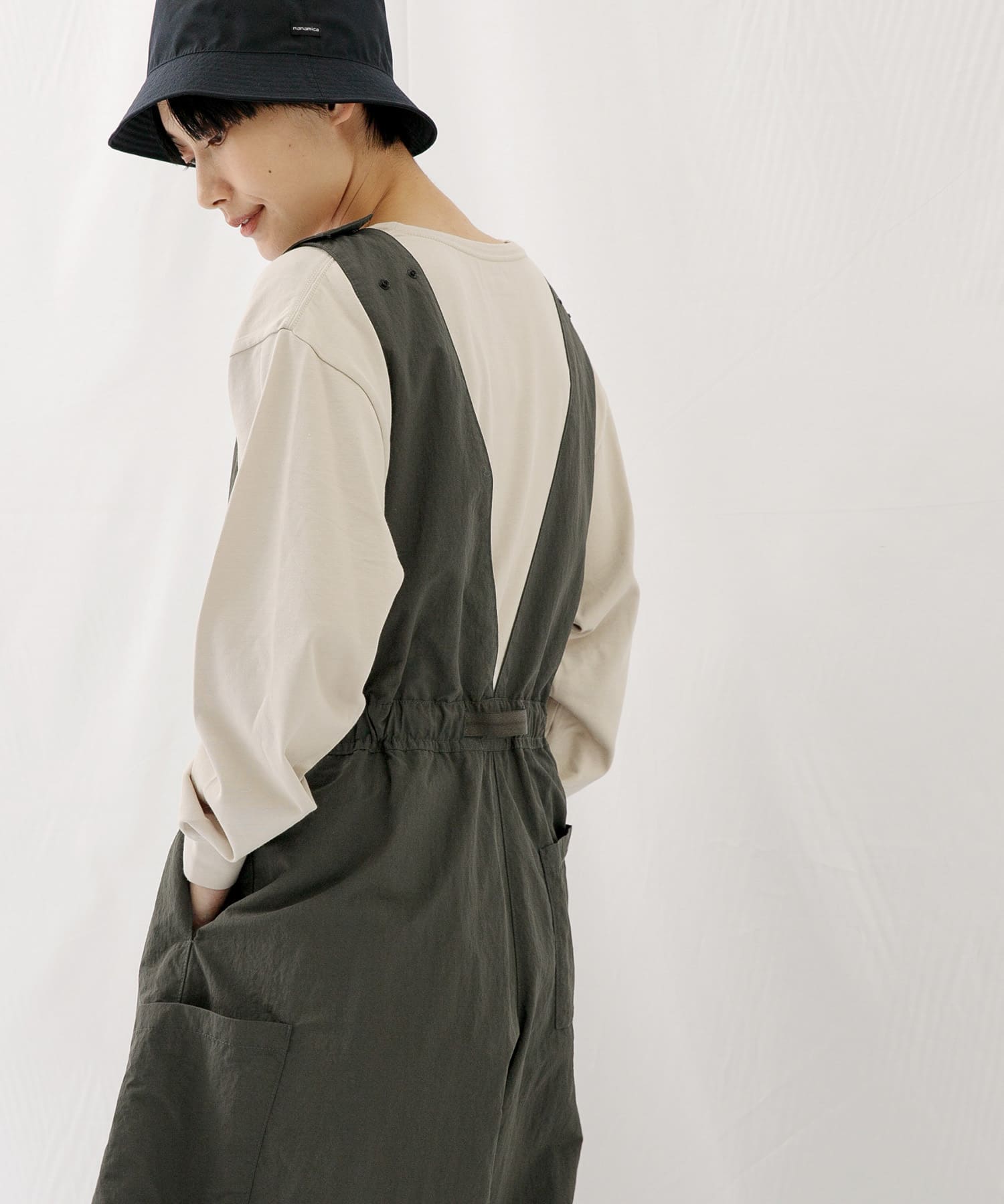 別注』GRAMICCI アクティブナイロンサロペット[FE34-24S008]｜URBAN