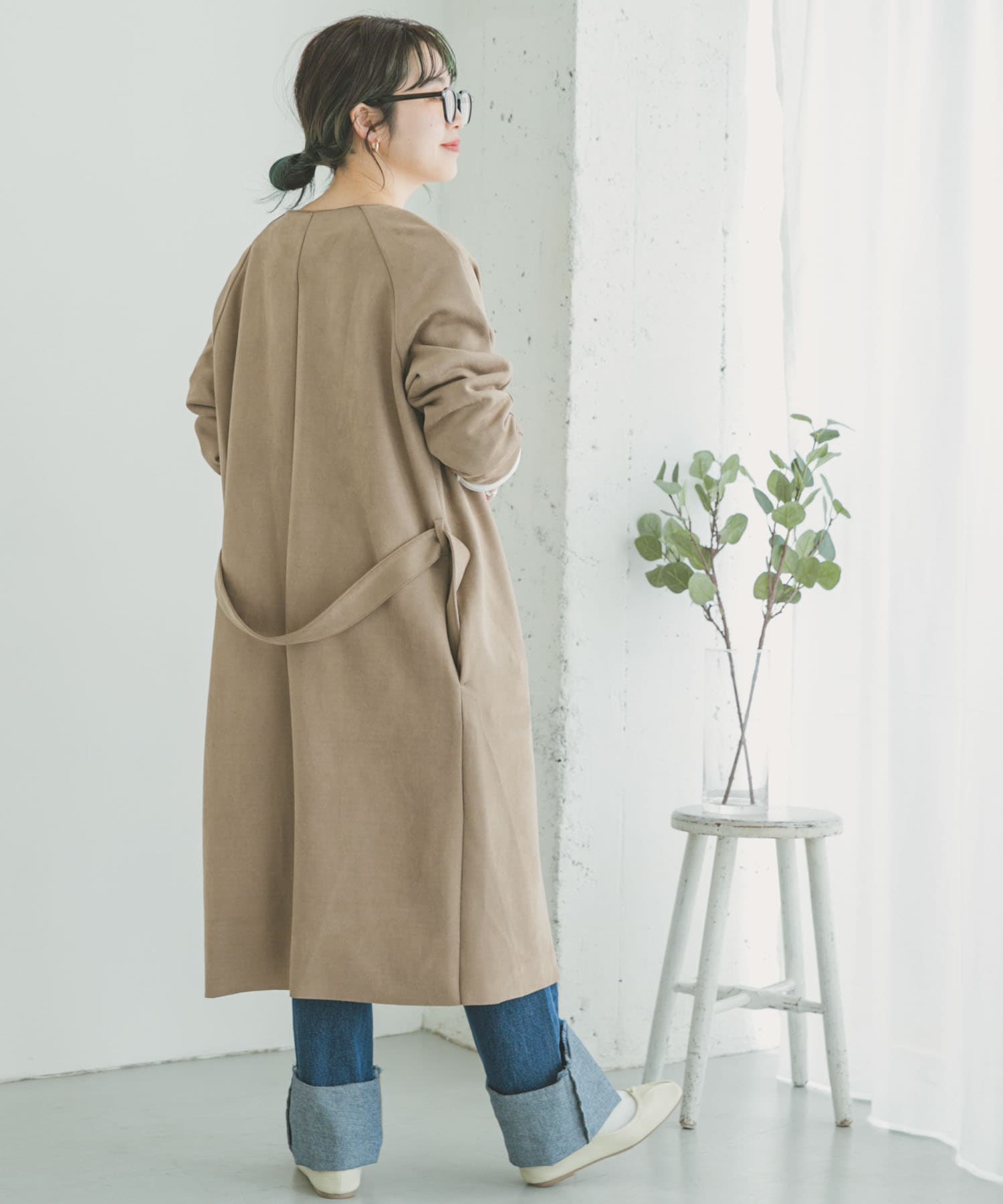 フェイクスエードガウンコート[IT34-27A003]｜URBAN RESEARCH公式