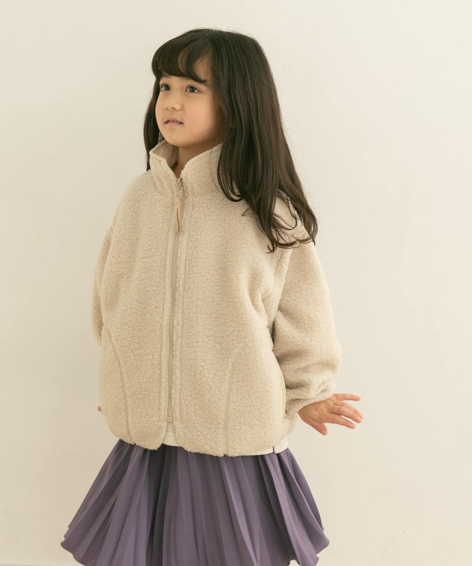 ボアジップリバーシブルジャケット(KIDS)[DR27-37B361]｜URBAN 