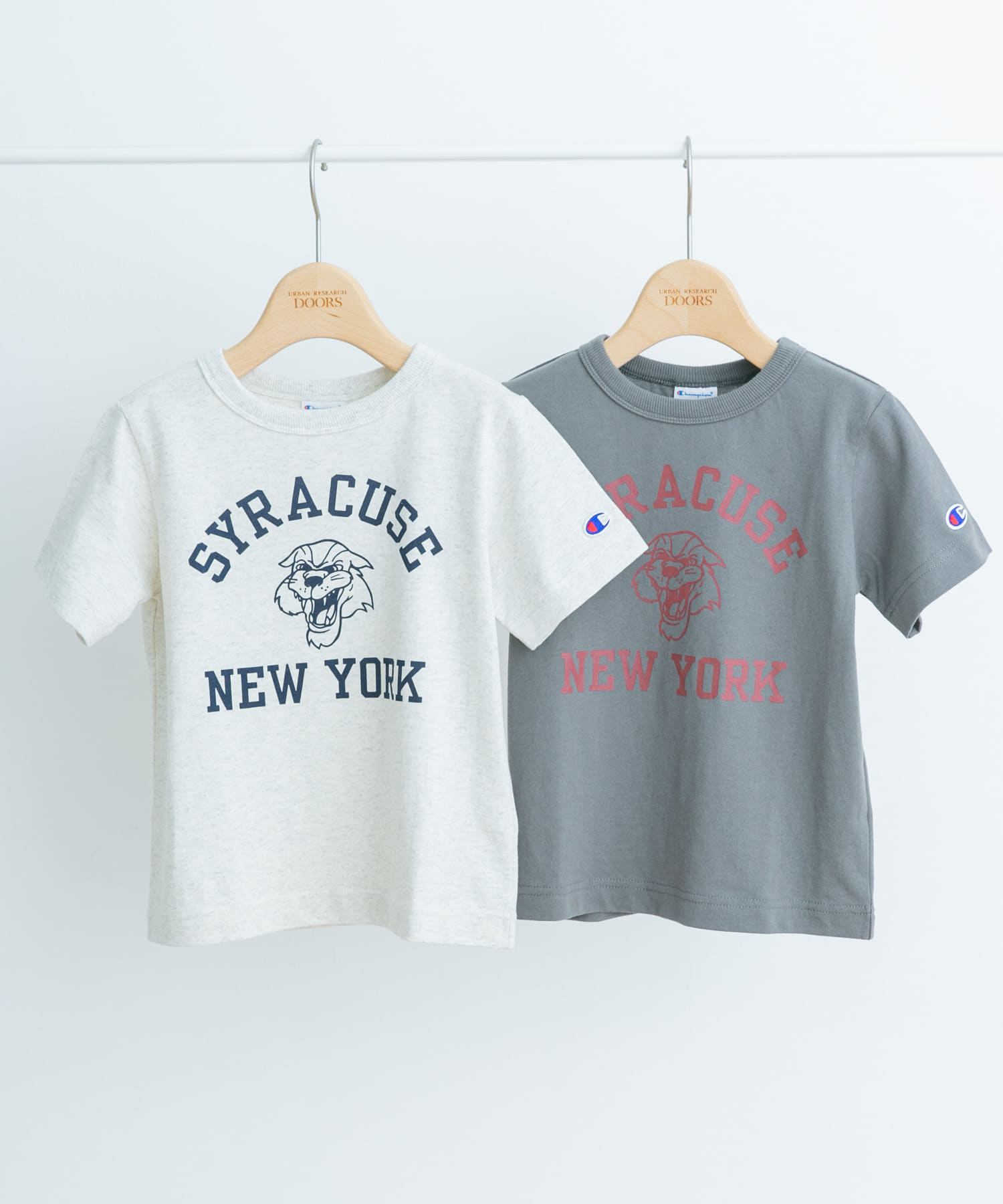 別注』Champion×DOORS アニマルTシャツ(KIDS)[CKSX302-DK35