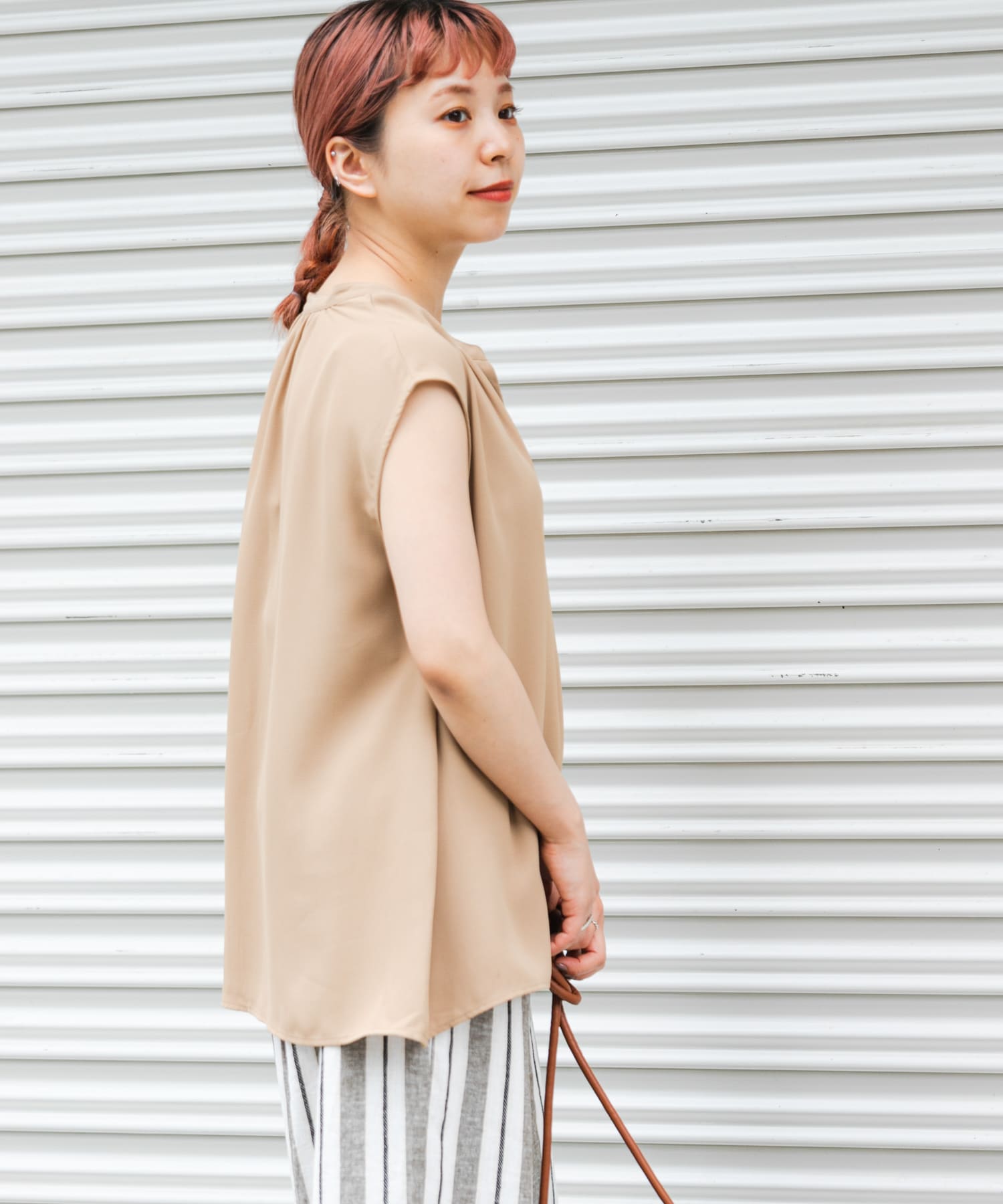 ドライタッチフレンチスリーブシャツ[IT35-23B008]｜URBAN RESEARCH