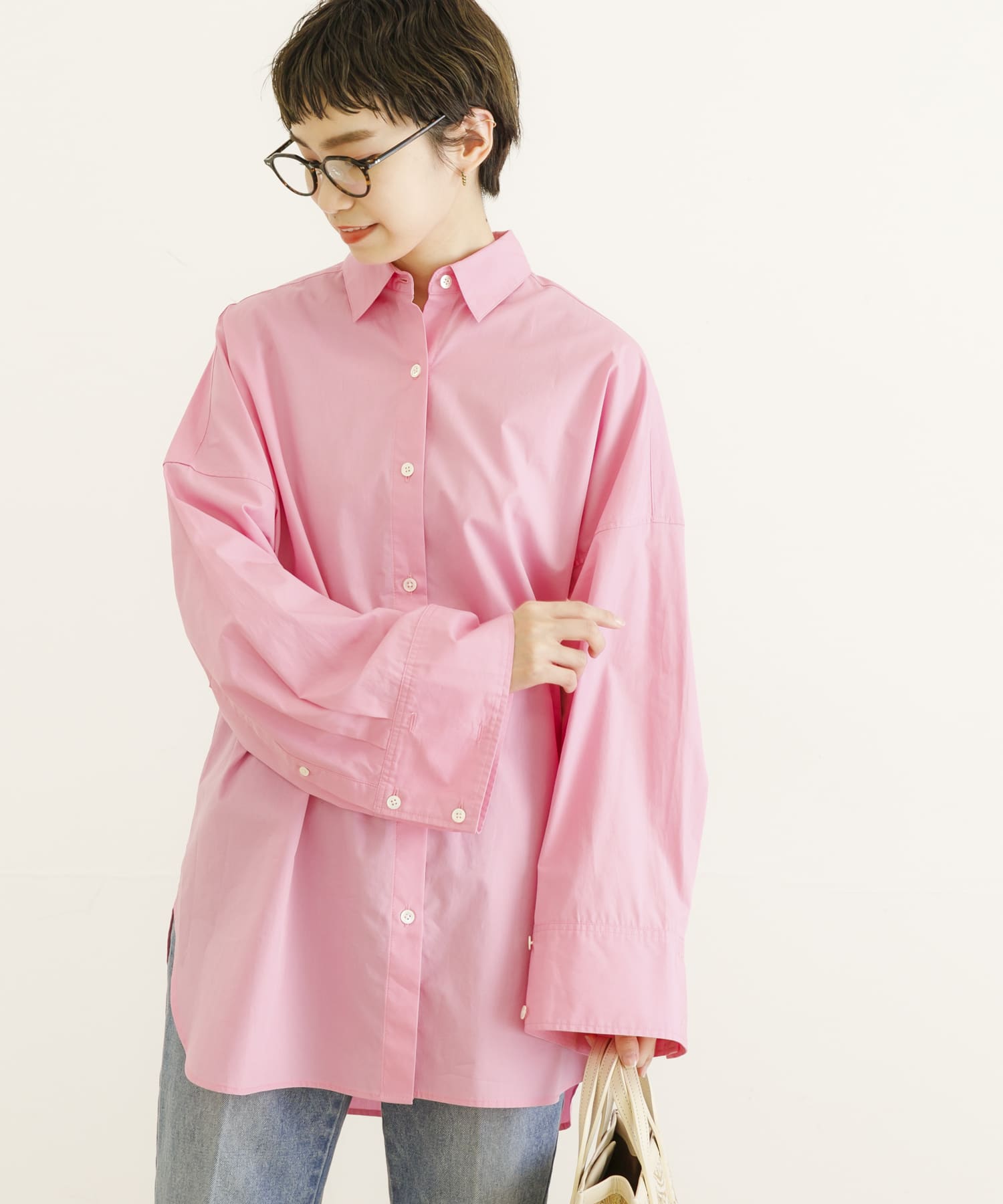 コットンブロードワイドスリーブシャツ[UR34-23F005]｜URBAN RESEARCH