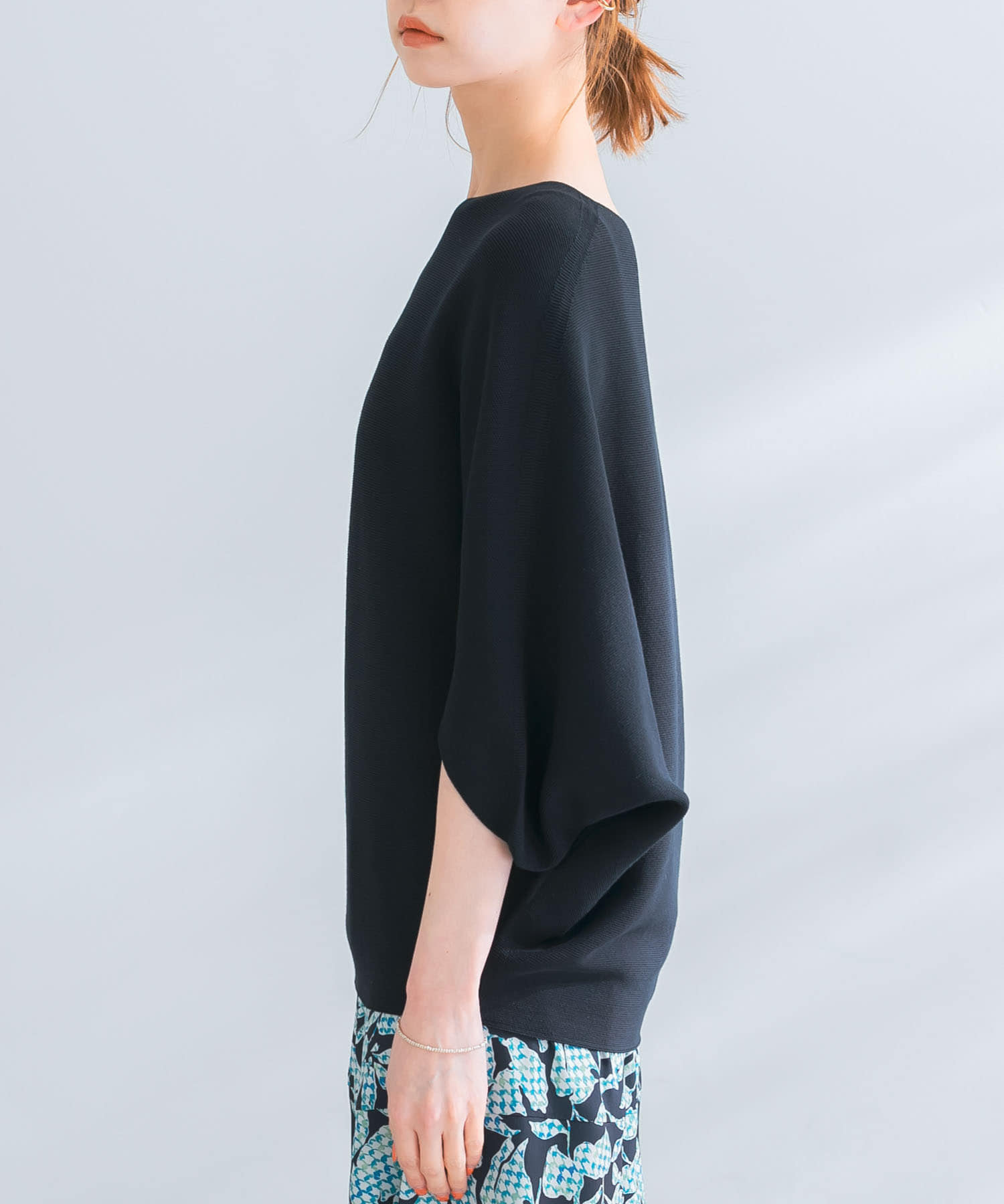 9440円 ✤2021SS Theory セオリー KARENIA ハーフスリーブニット✤ S