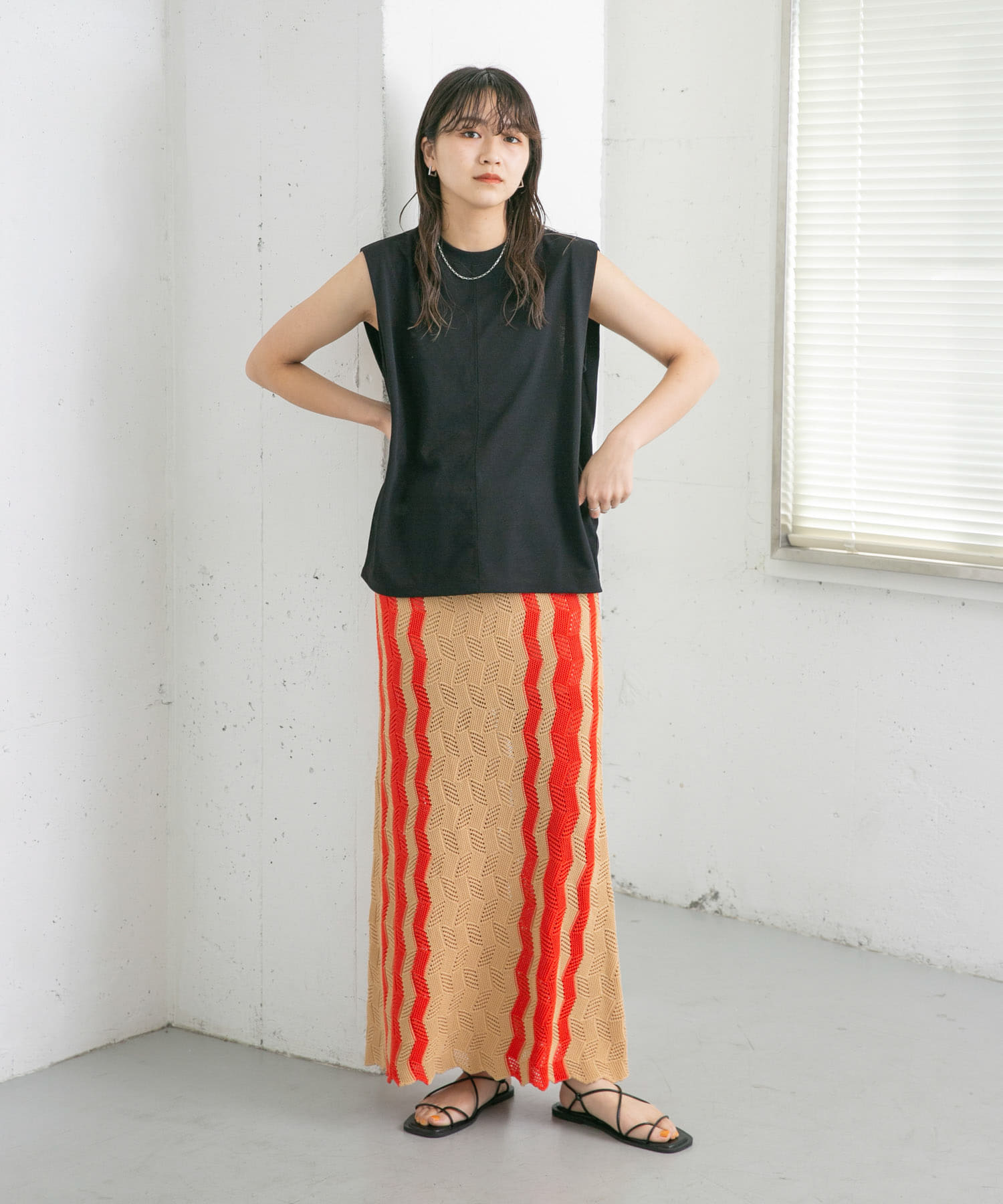 ラインデザインニットスカート[KB35-25V140]｜URBAN RESEARCH公式 
