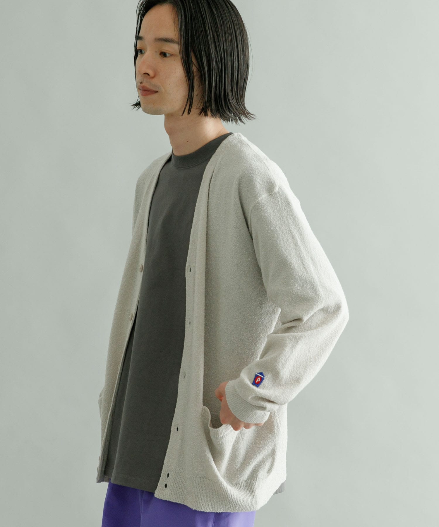 別注』TOWNCRAFT×URBAN RESEARCH サマーブークレカーディガン[UR35
