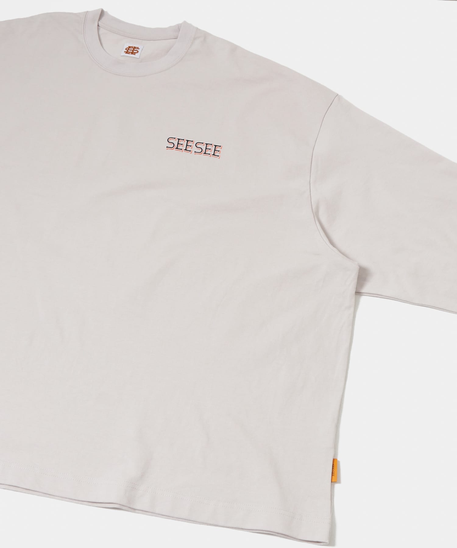 別注』SEESEE×URBS SUPER BIG FLAT LONG-SLEEVE TEE[L7-BSM35]｜URBAN