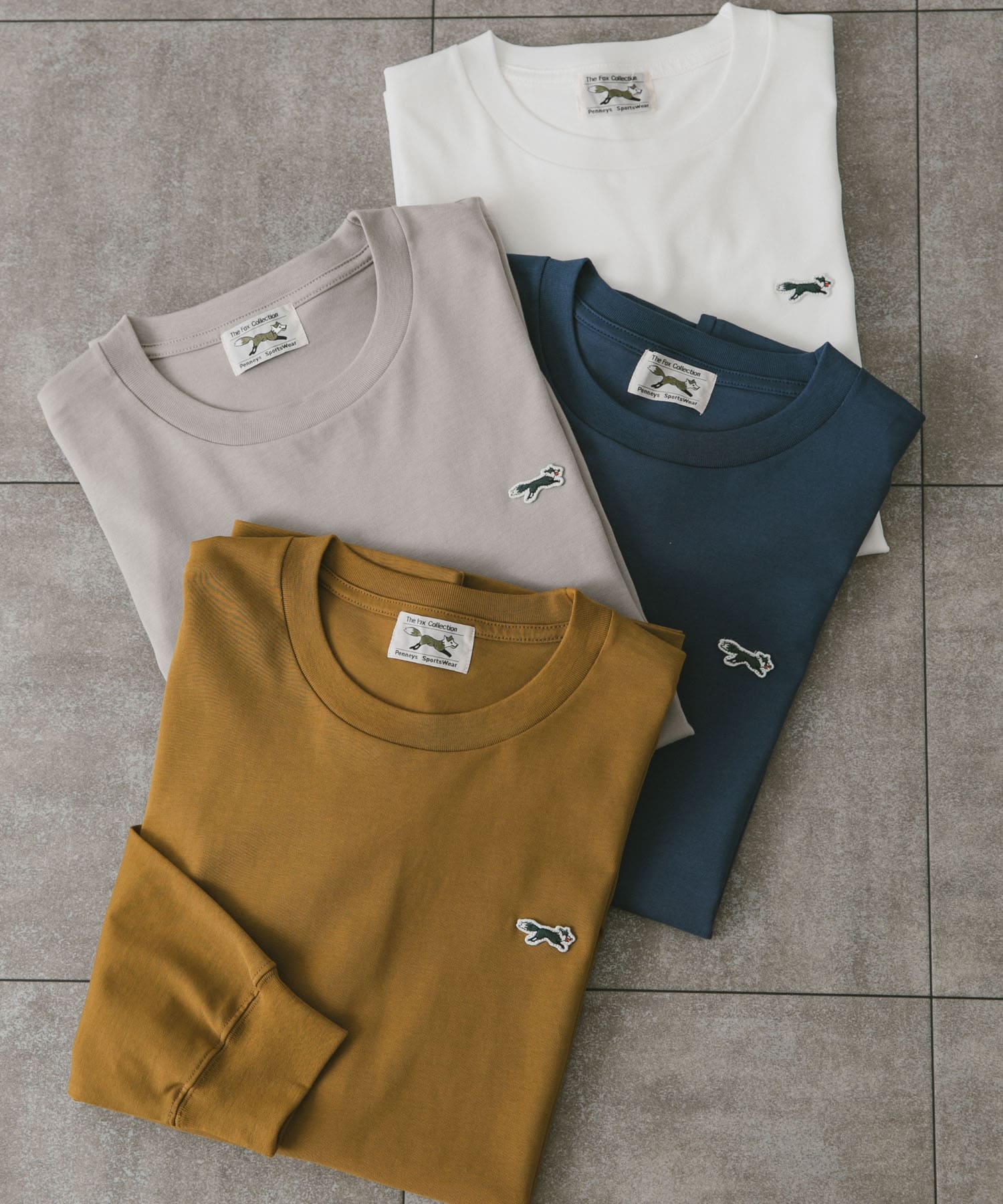 XLサイズ/WEB限定』『別注』PENNEYS×DOORS THE FOX 天竺 L/S TEE[DR36 