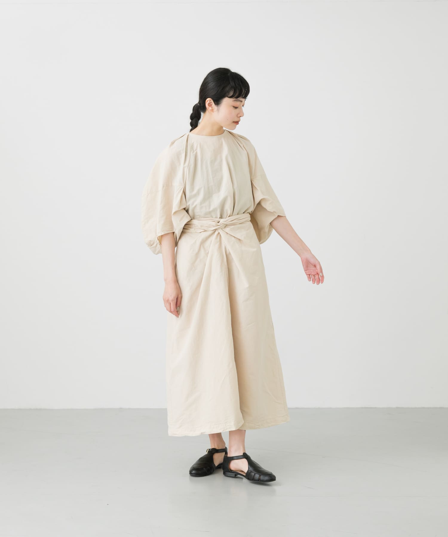 COSMIC WONDER Cotton paper wrappeddress[18CW17285-KL36]｜URBAN 