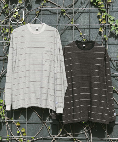 『別注』ENDS and MEANS×DOORS　20th Pocket L/S T-shirts