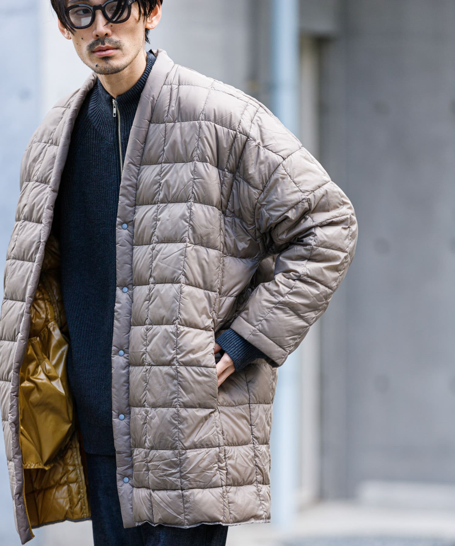 TAION HANTEN DOWN CARDIGAN[TAION-101HTUM37]｜URBAN RESEARCH公式