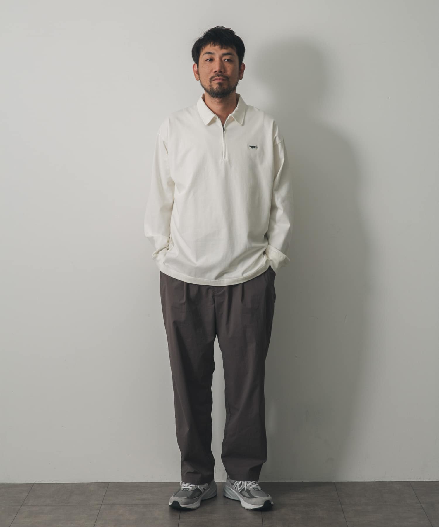 別注』PENNEYS×DOORS THE FOX ハーフジップロングスリーブT