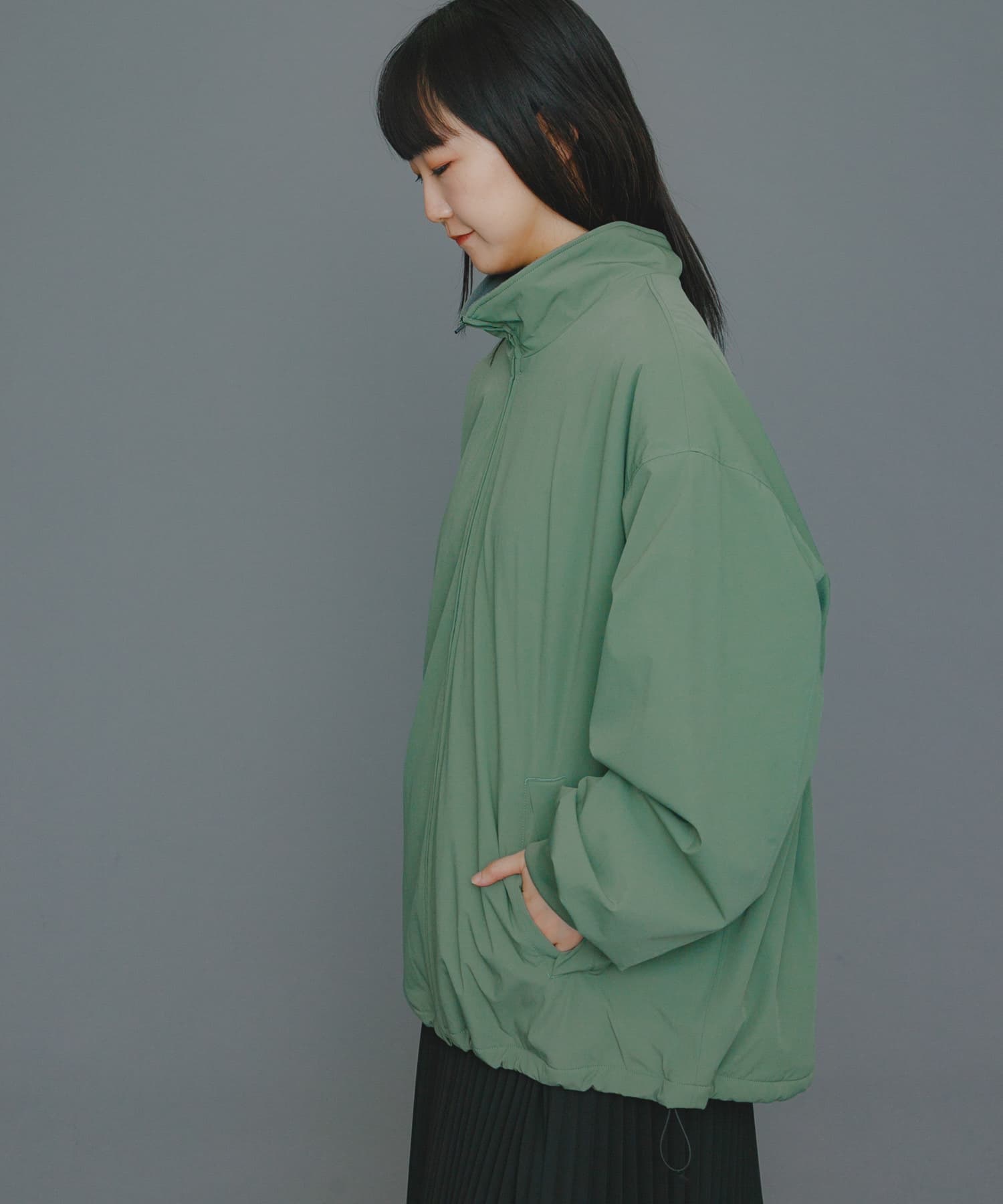 WEB先行販売』『ユニセックス』Uiscel フリースライニングZIPルーズ WEB先行販売』『ユニセックス』Uiscel フリースライニングZIPルーズ