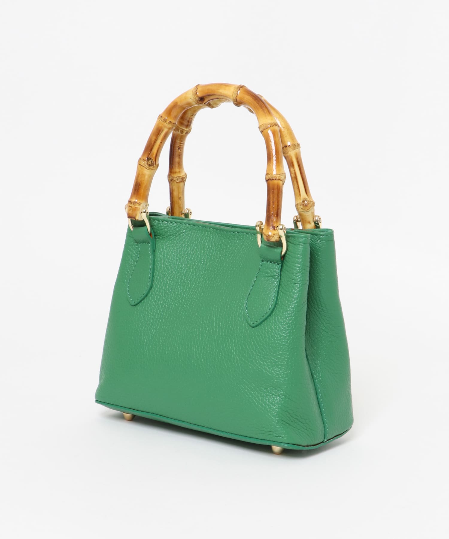 AULENTTI バンブーハンドルミニトートバッグ[LB-89791-SL36]｜URBAN