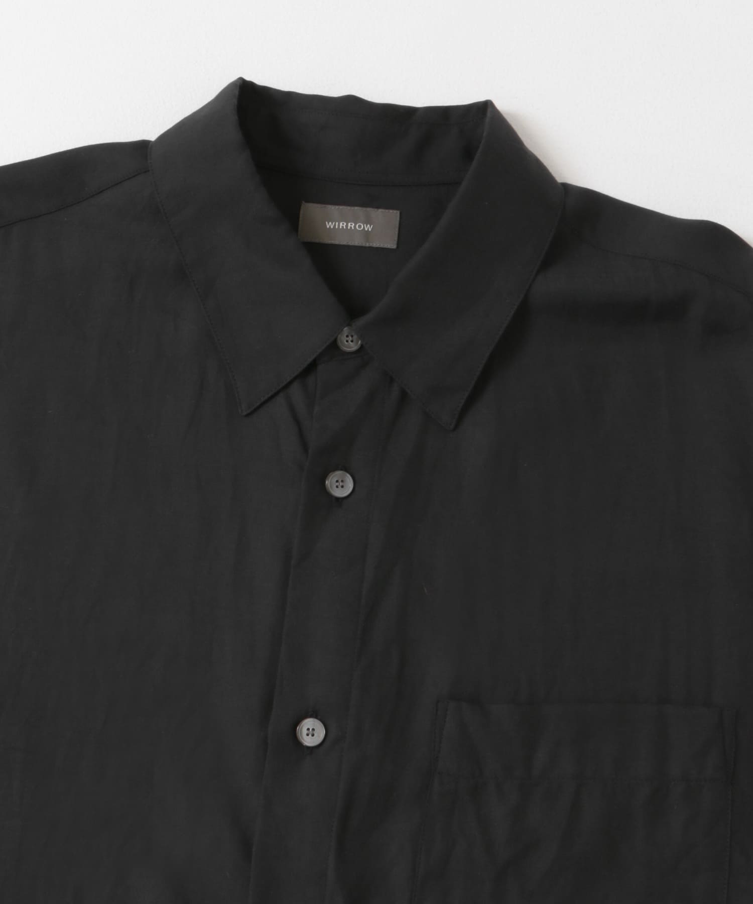 WIRROW Cupro cotton regular collar shirts[501266-223-KL36]｜URBAN