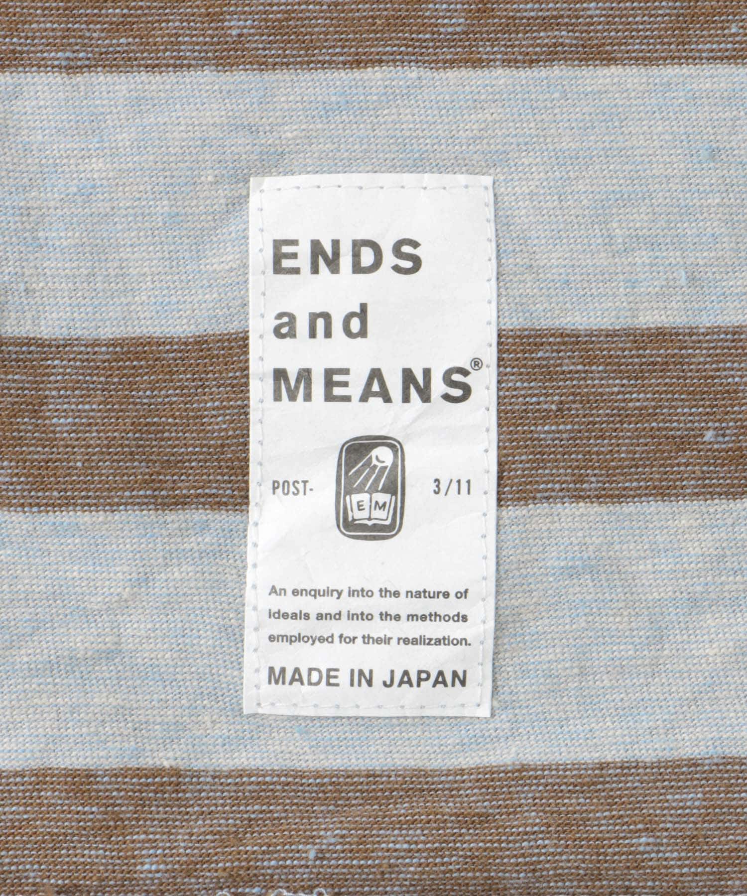 ENDS and MEANS Pocket Long-Sleeve T-shirts[DM44-EM-ST-C04