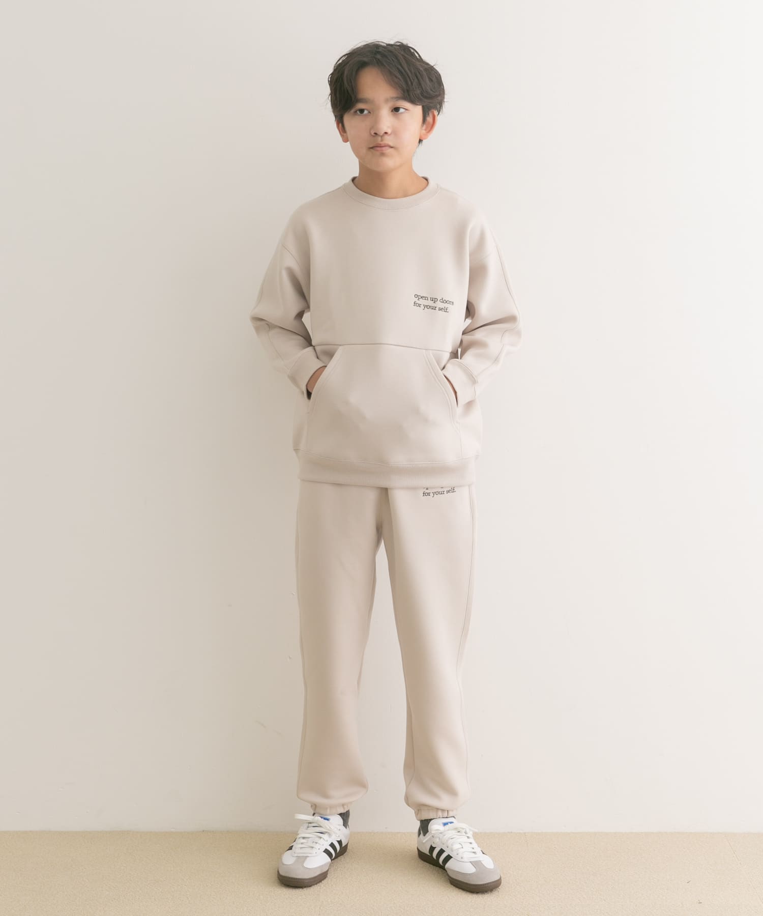WEB/一部店舗限定』『セットアップ対応』ダンボールニット